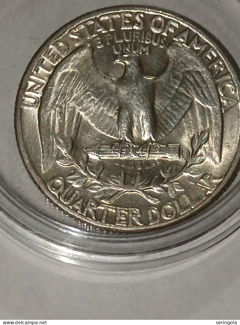 1961. Silver.UNC - 1932-1998: Washington