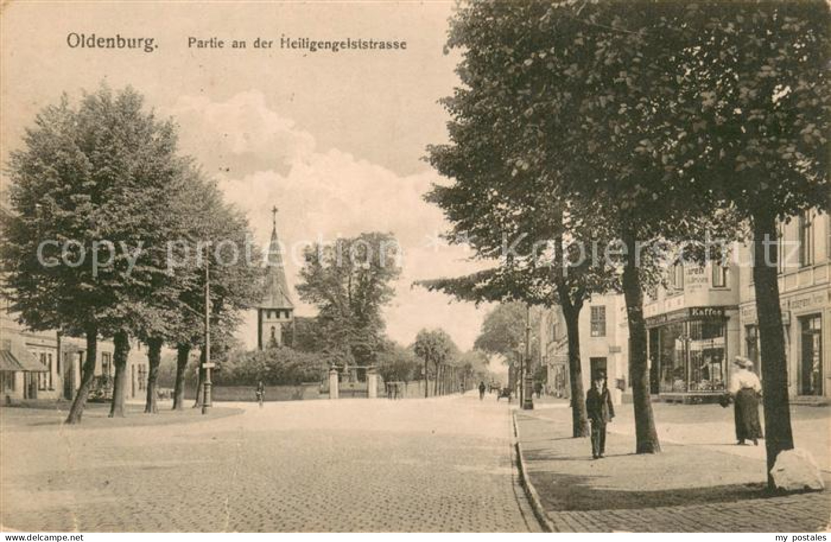 73748914 Oldenburg Niedersachsen Partie An Der Heiligengeiststrasse Feldpost Old - Oldenburg