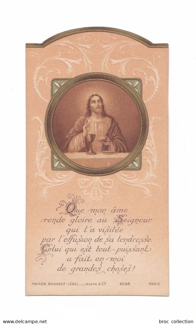 Clermont-Ferrant, 1re Communion De Gisèle Burlurut, 1926, Notre-Dame Du Port, Gaufrée - Devotion Images