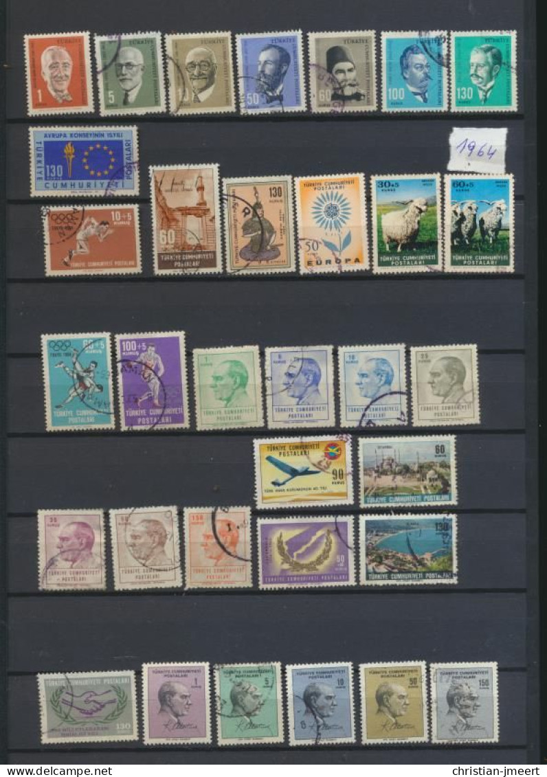 Turquie  Bel Collection De 212 Timbres  Fort Propre - Lots & Serien