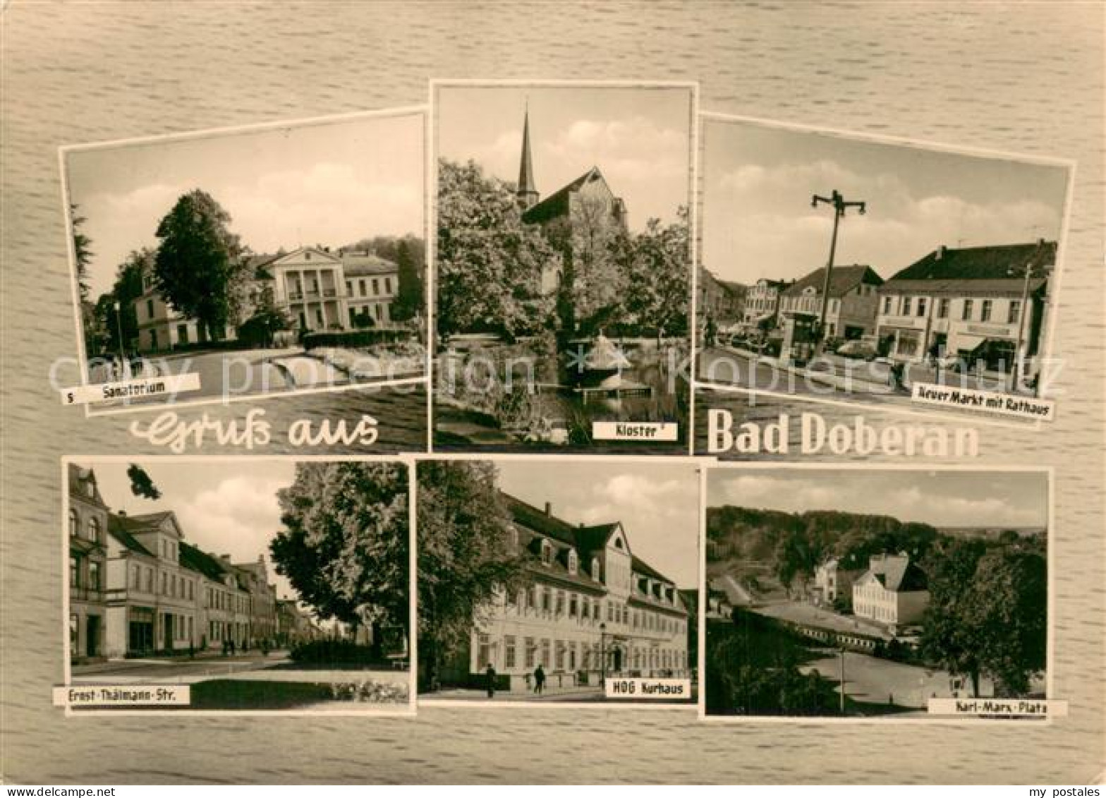 73751123 Bad Doberan Sanatorium Kloster Neuer Markt Mit Rathaus Ernst Thaelmann  - Heiligendamm