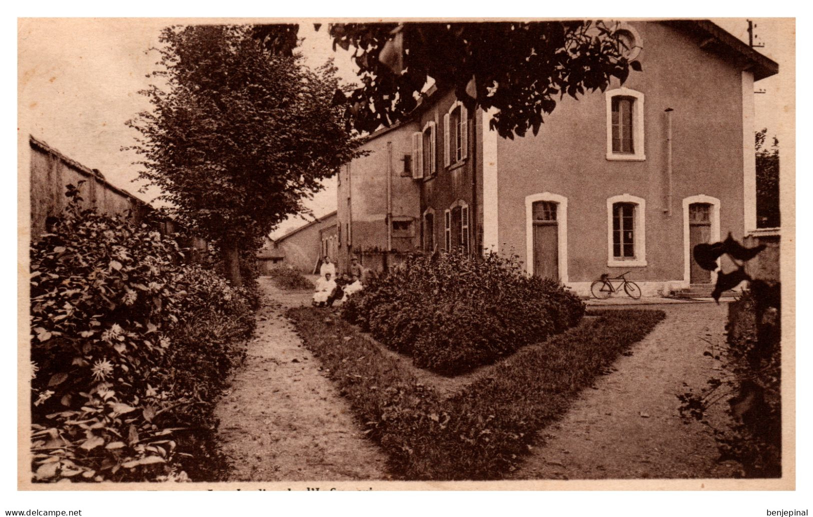 Epinal (Caserne De La Madeleine) - 124° Train - Le Jardin De L'Infirmerie - Epinal