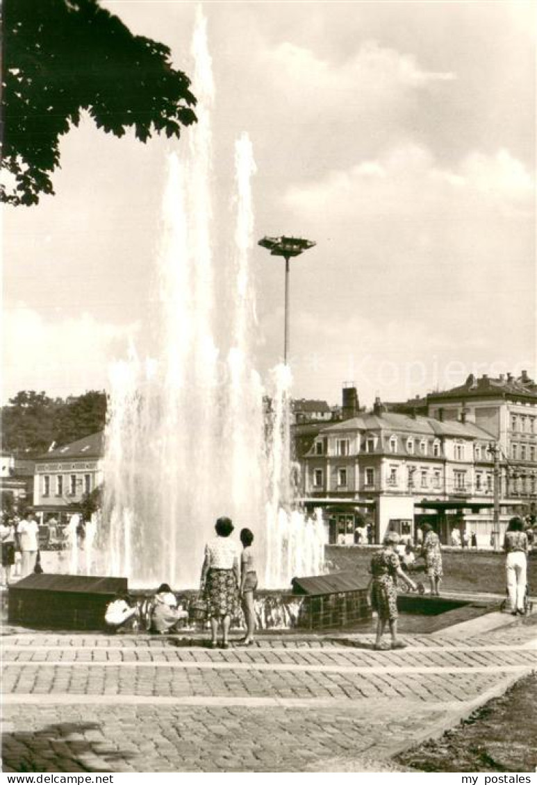 73751085 Plauen  Vogtland Springbrunnen Am Otto Grotewohl Platz  - Autres & Non Classés