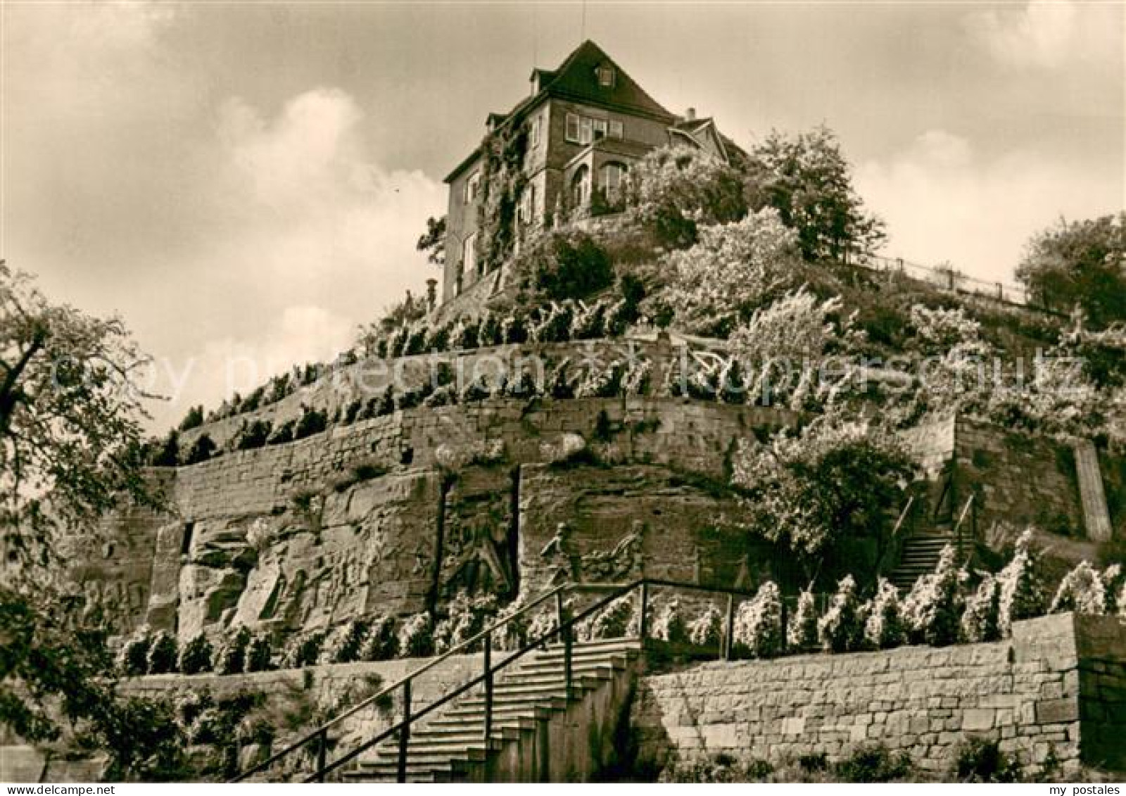 73751068 Grossjena Alte Weinberge An Der Unstrut Reliefs Von 1720 Grossjena - Naumburg (Saale)