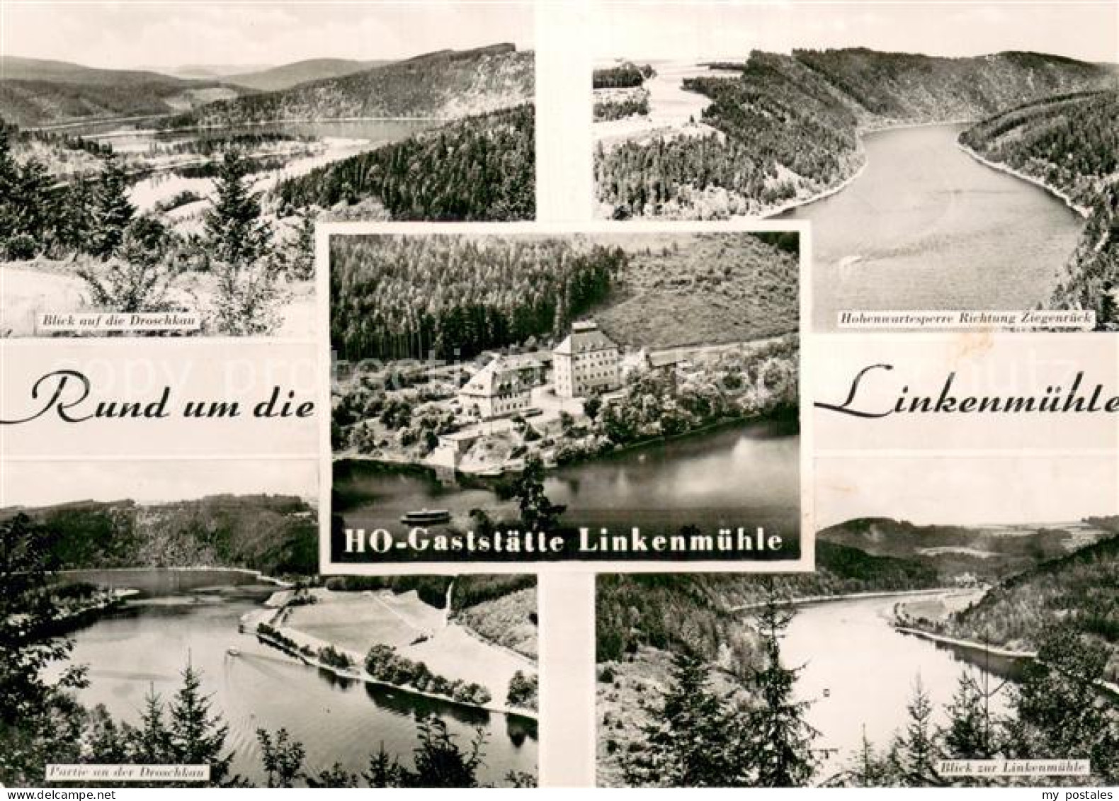 73751039 Hohenwarte Saaletalsperre Droschkaupartien HO Gaststaette Linkenmuehle  - Other & Unclassified