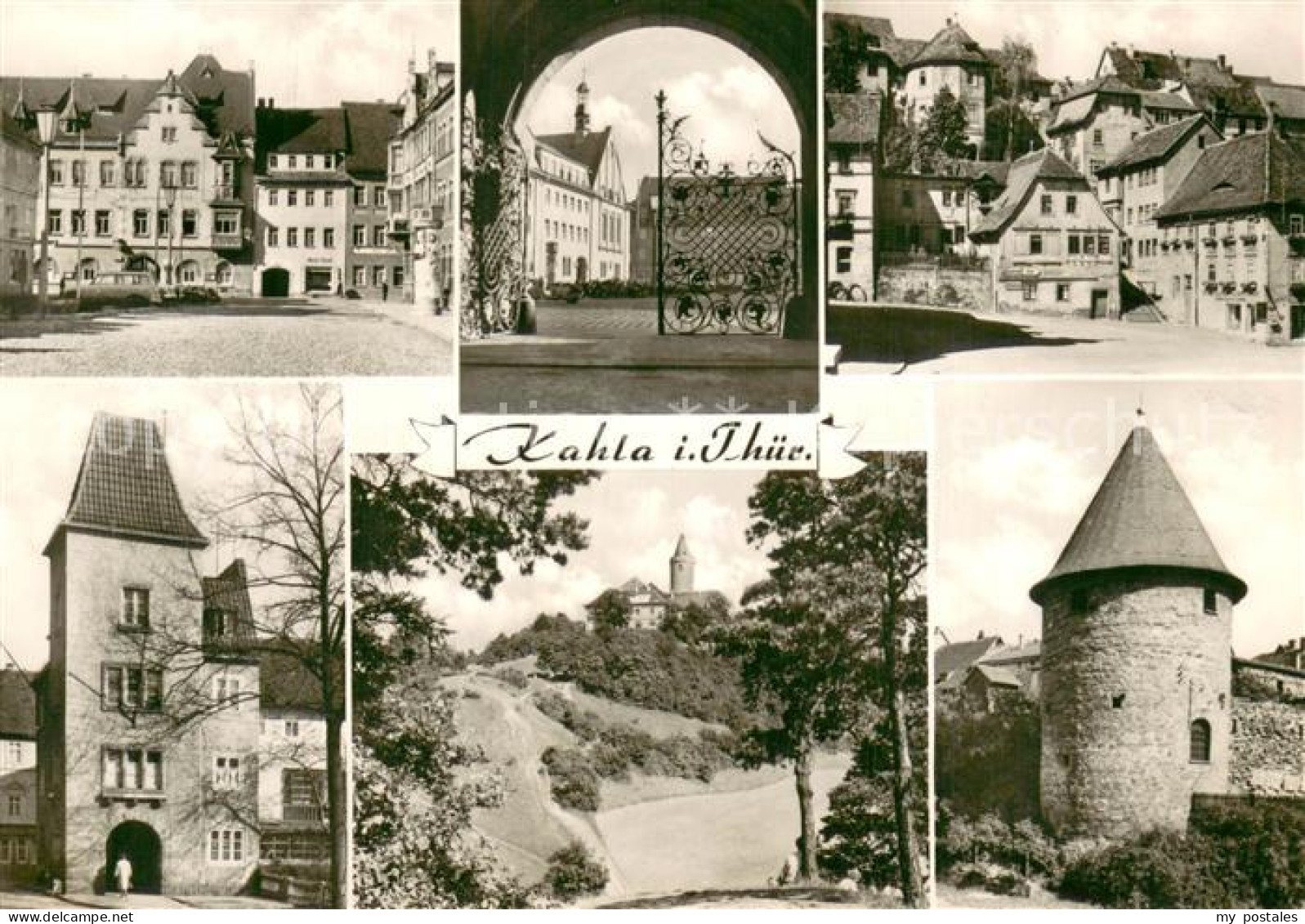 73751021 Kahla Thueringen Schloss Eingang Orts Und Teilansichten Stadttor Burgtu - Altri & Non Classificati