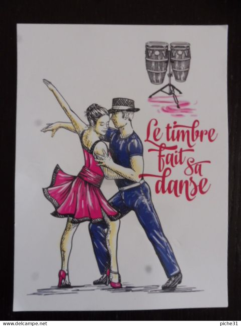 FRANCE - Entier Postal Fête Du Timbre 2014  Salsa Neuf + 1 Env 1°jour Cadeau - PAM