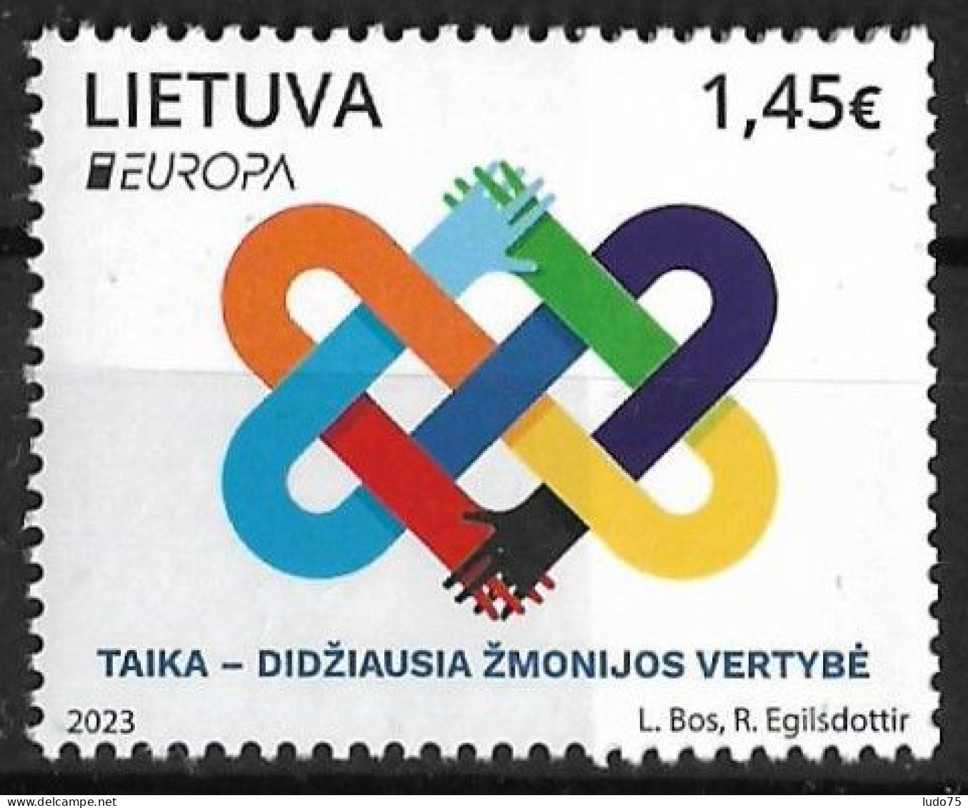 LITUANIE LITHUANIA LITAUEN EUROPA CEPT 2023 Serie/set, Neuf/mint/ungestemp. - 2023