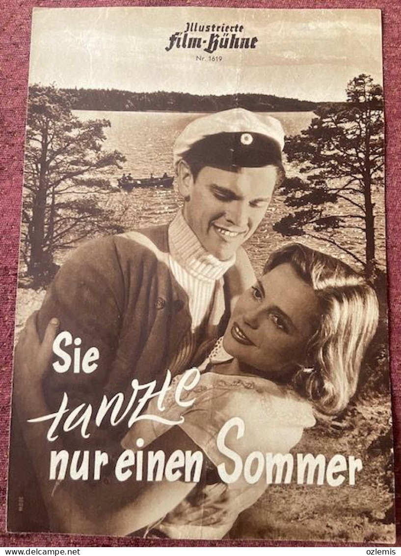 SIE TANZTE NUR EINEN SOMMER ,ILLUSTRIERTE ,FILM - KUHNE ,CINEMA ,MOVIE ,MAGAZINE - Cinéma & Télévision