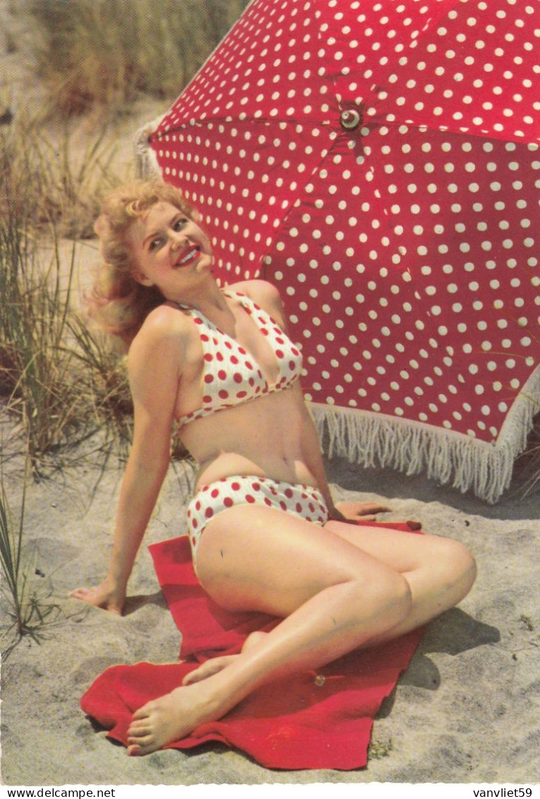 WOMAN-DONNA-LADY-PIN UP-SEXI-GIRL-MODELLA-BIKINI-ITALY-3 CARTOLINE VERA FOTOGRAFIA-VIAGGIATE 1959--1960 - Pin-Ups