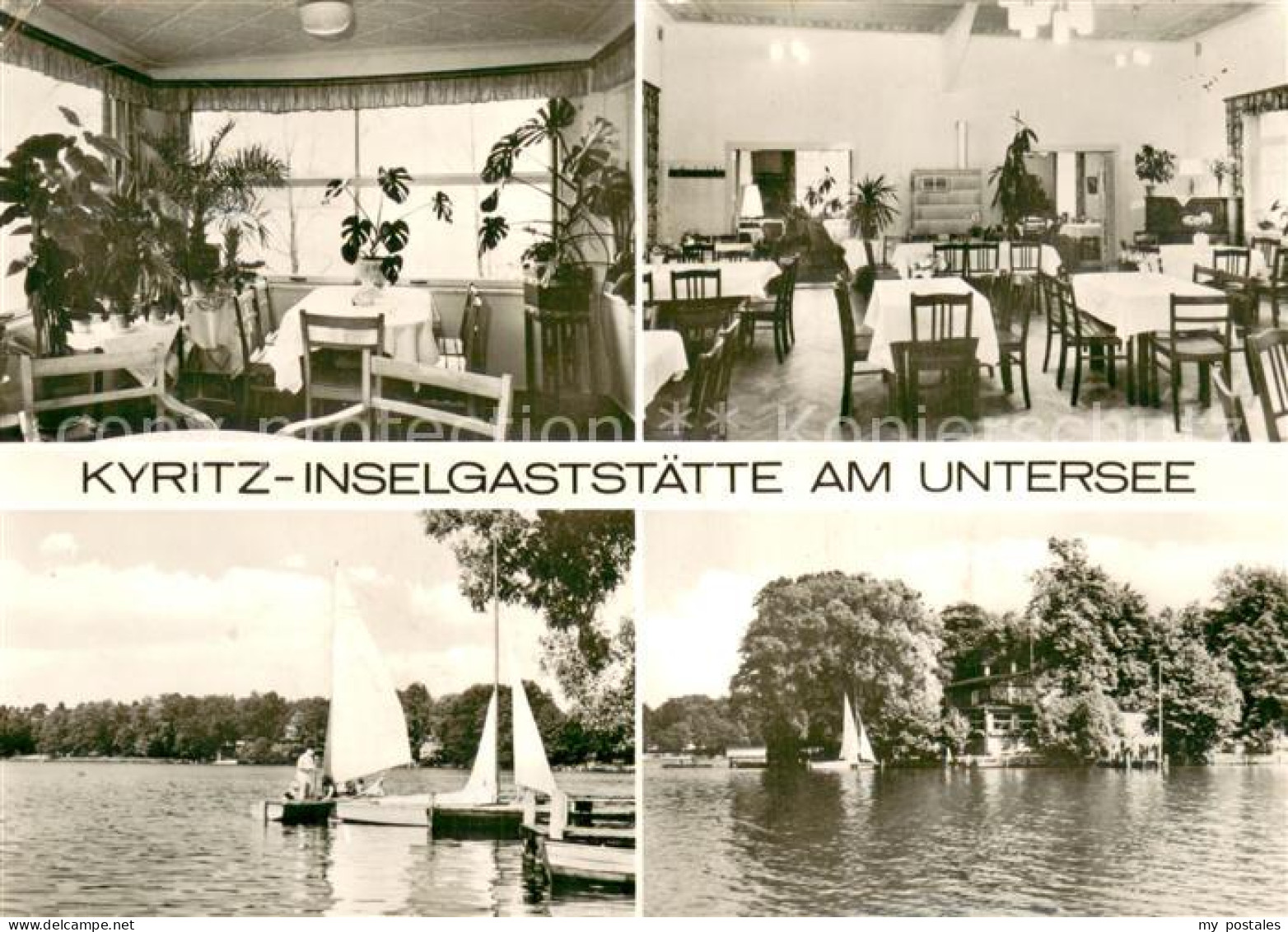 73750943 Kyritz Brandenburg Inselgaststaette Am Untersee Gastraeume Seepartien K - Kyritz