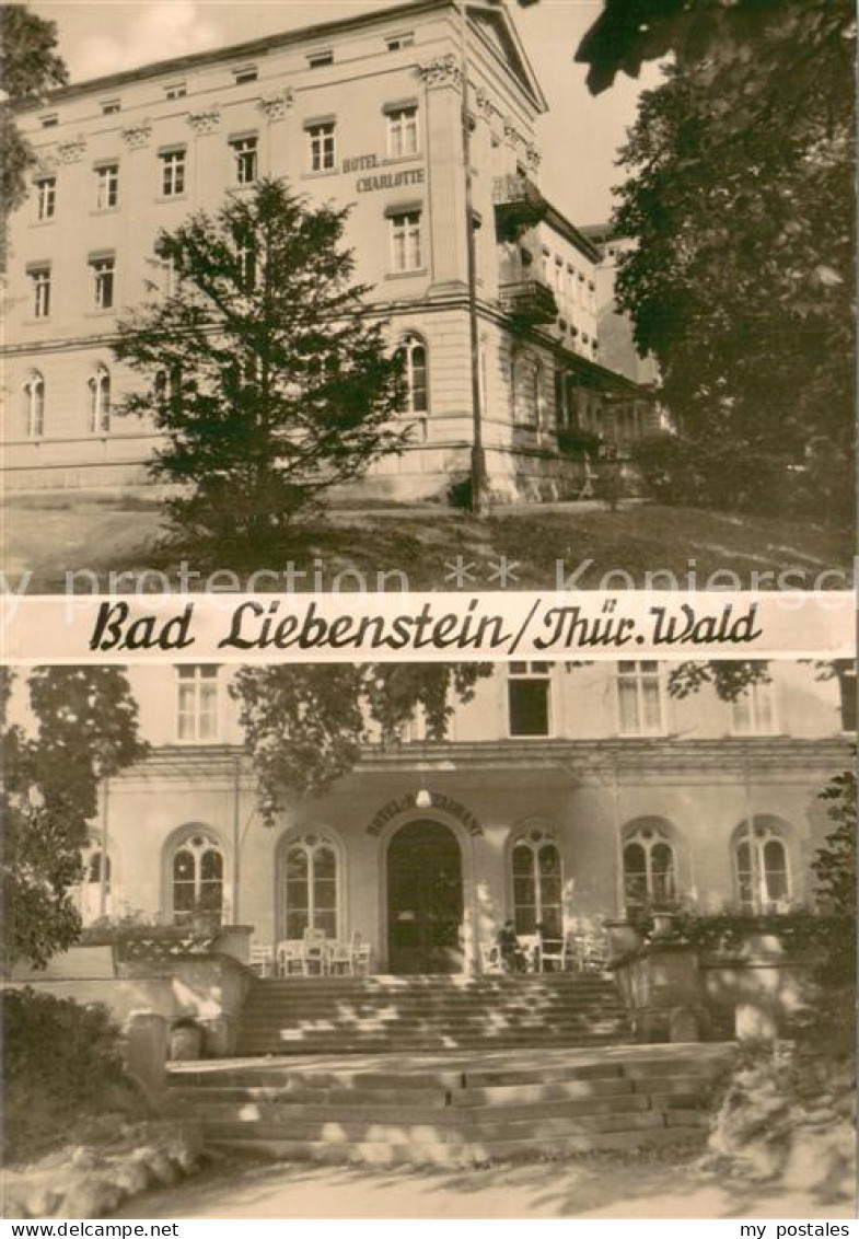 73750929 Bad Liebenstein Hotel Charlotte Eingang Bad Liebenstein - Bad Liebenstein