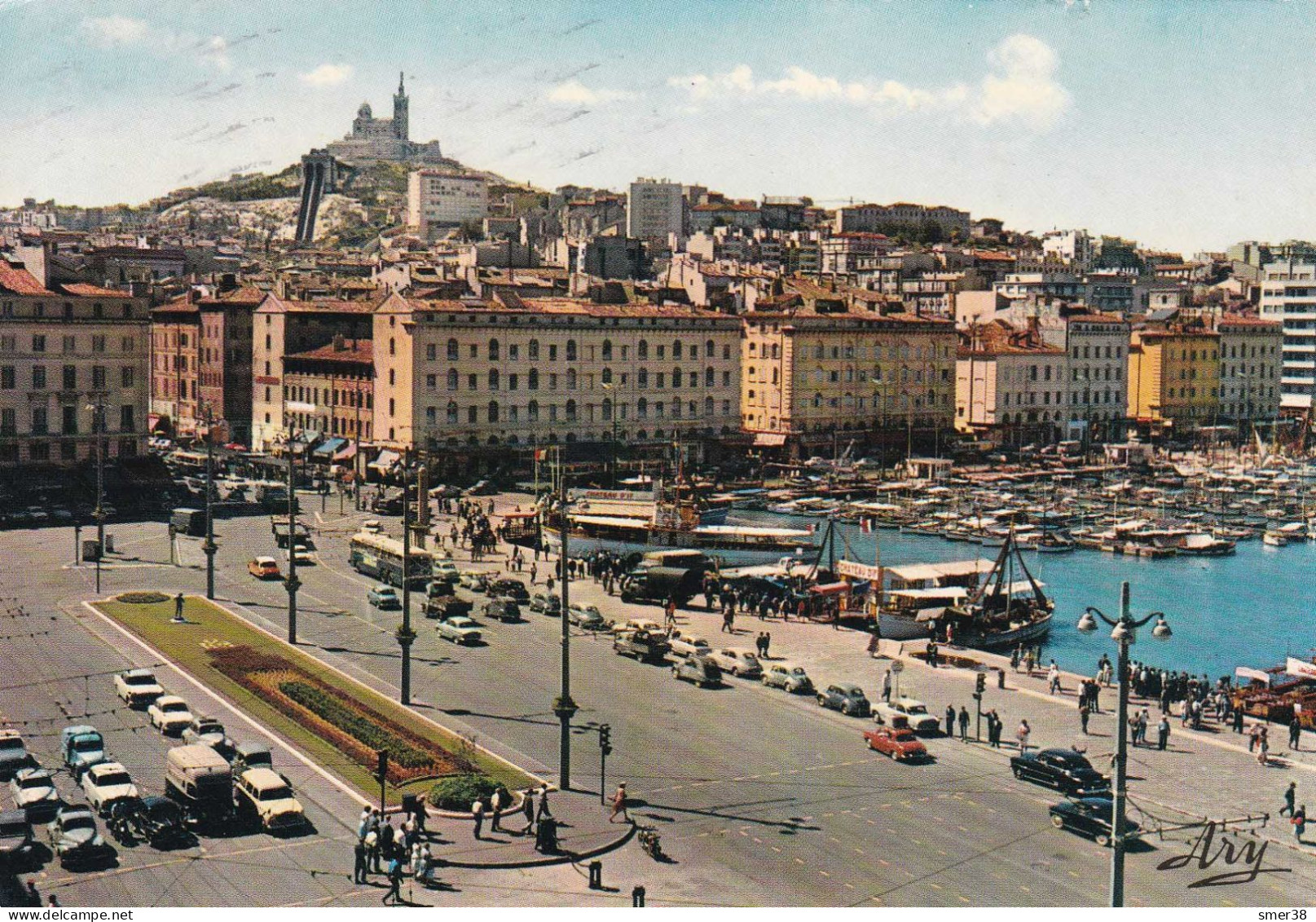 13 - Marseille - Quai Des Belges Et Notre Dame De La Garde - Vecchio Porto (Vieux-Port), Saint Victor, Le Panier