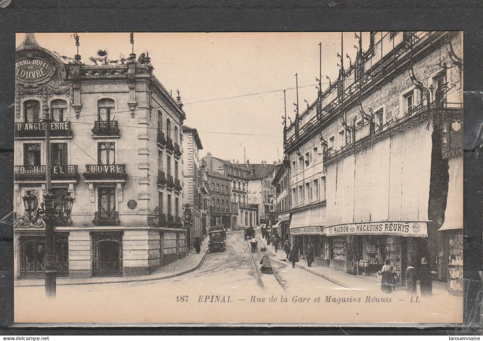 88 - EPINAL - Rue De La Gare Et Magasins Réunis - Epinal