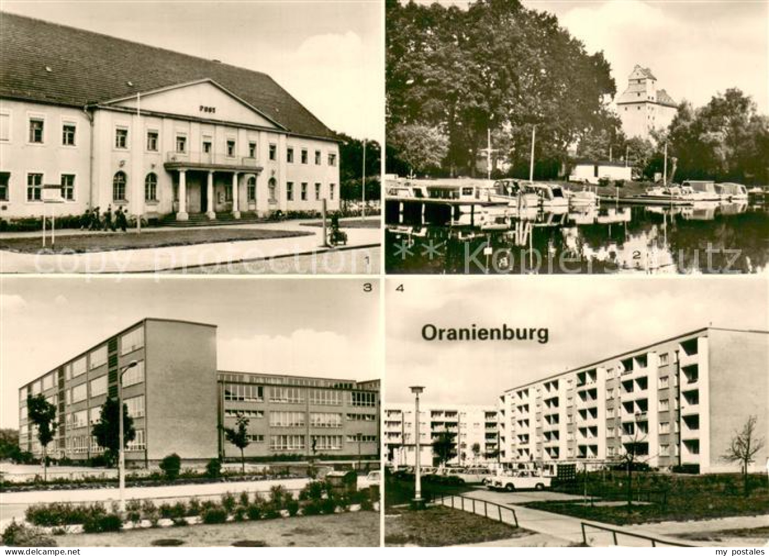 73750889 Oranienburg Post Bootshafen An Der Hafel Allende Oberschule Neubauviert - Oranienburg