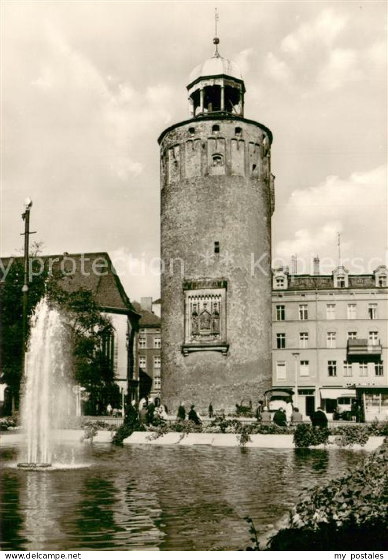 73750875 Goerlitz Sachsen Marienplatz Und Dicker Turm Goerlitz Sachsen - Goerlitz