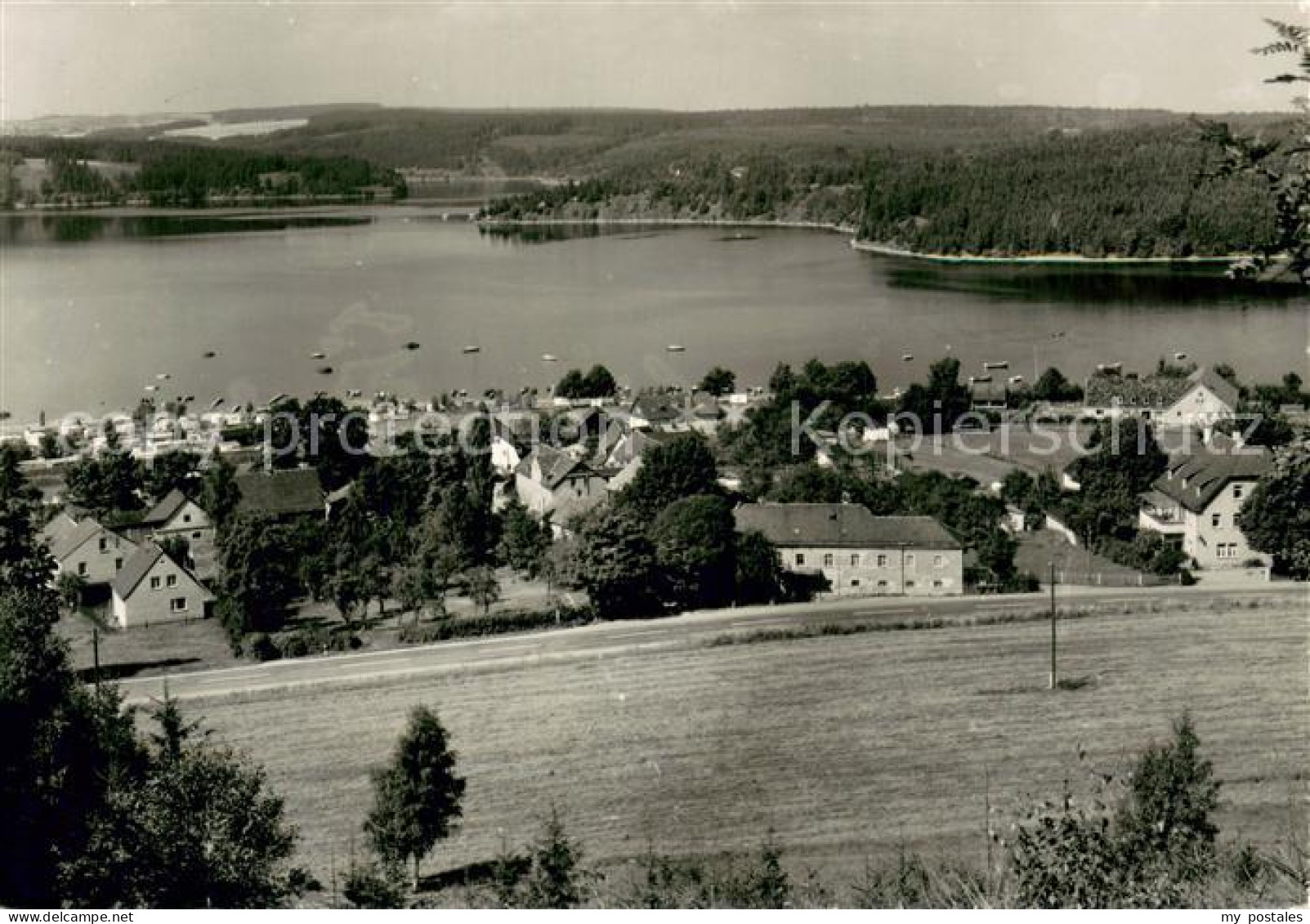 73750853 Bleilochtalsperre Panorama Kloster Bleilochtalsperre - Schleiz