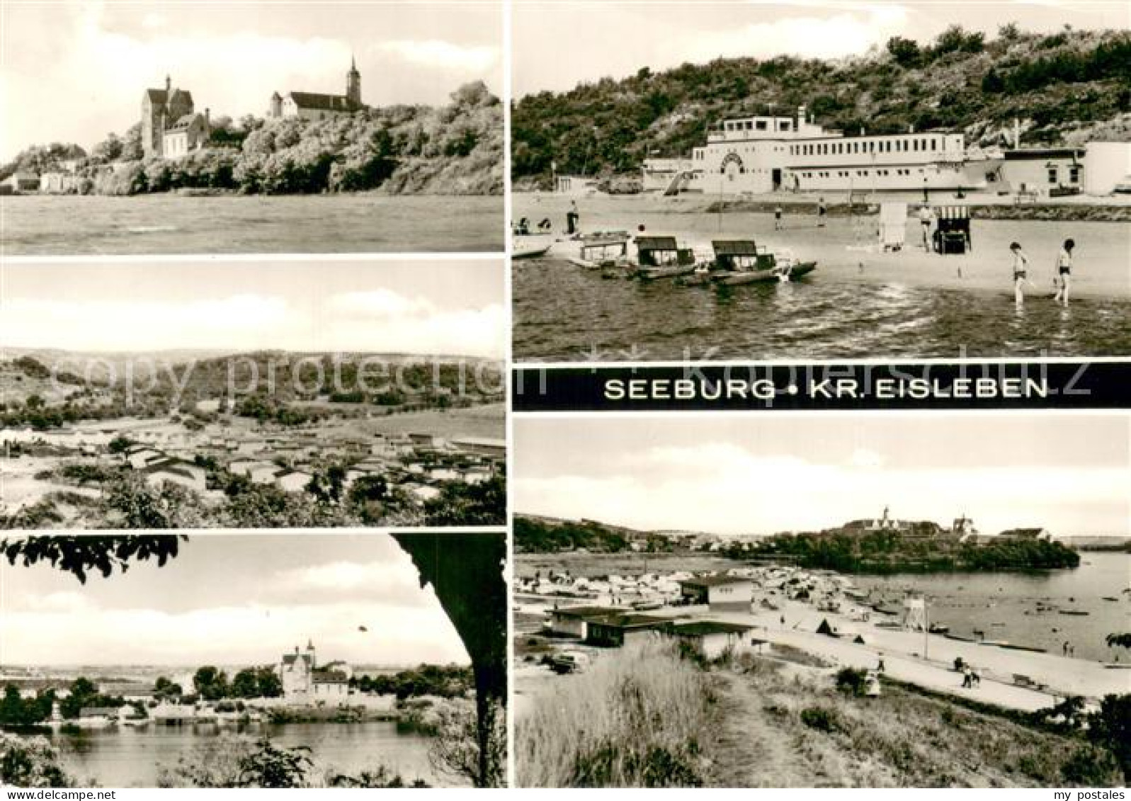 73750852 Seeburg Eisleben Panorama Teilansichten Strandpartien Seeburg Eisleben - Sonstige & Ohne Zuordnung