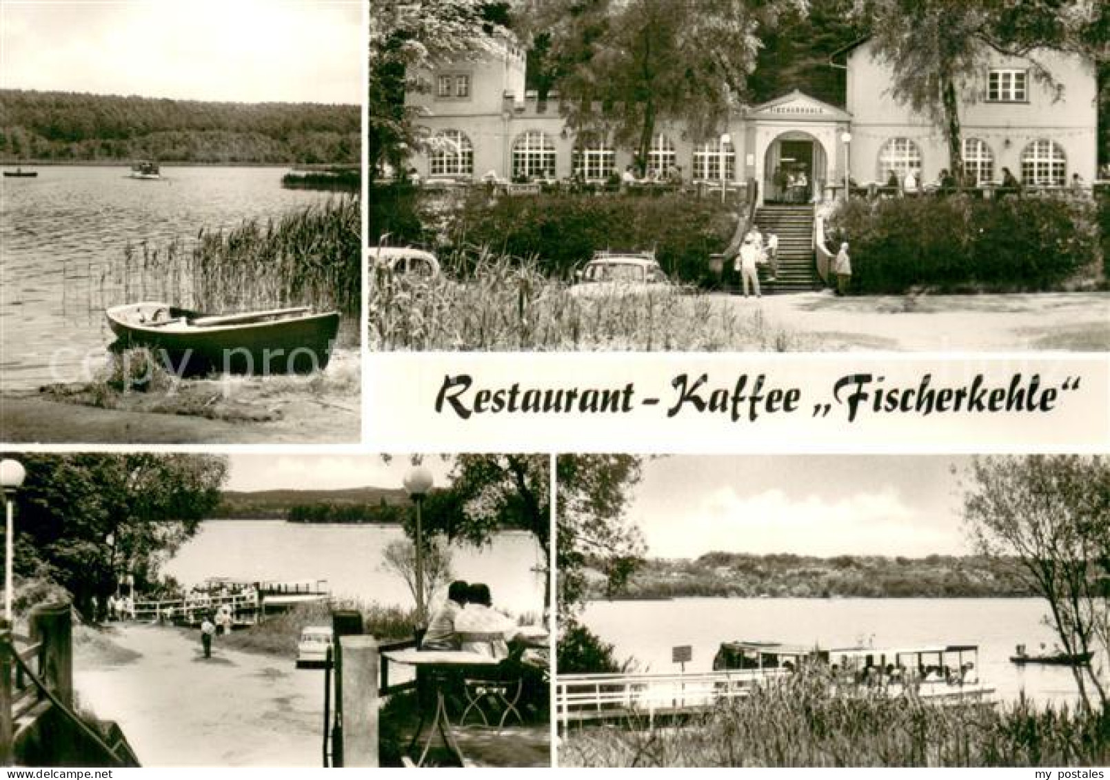 73750845 Buckow Maerkische Schweiz Restaurant Kaffee Fischerkehler Am Scharmuetz - Andere & Zonder Classificatie