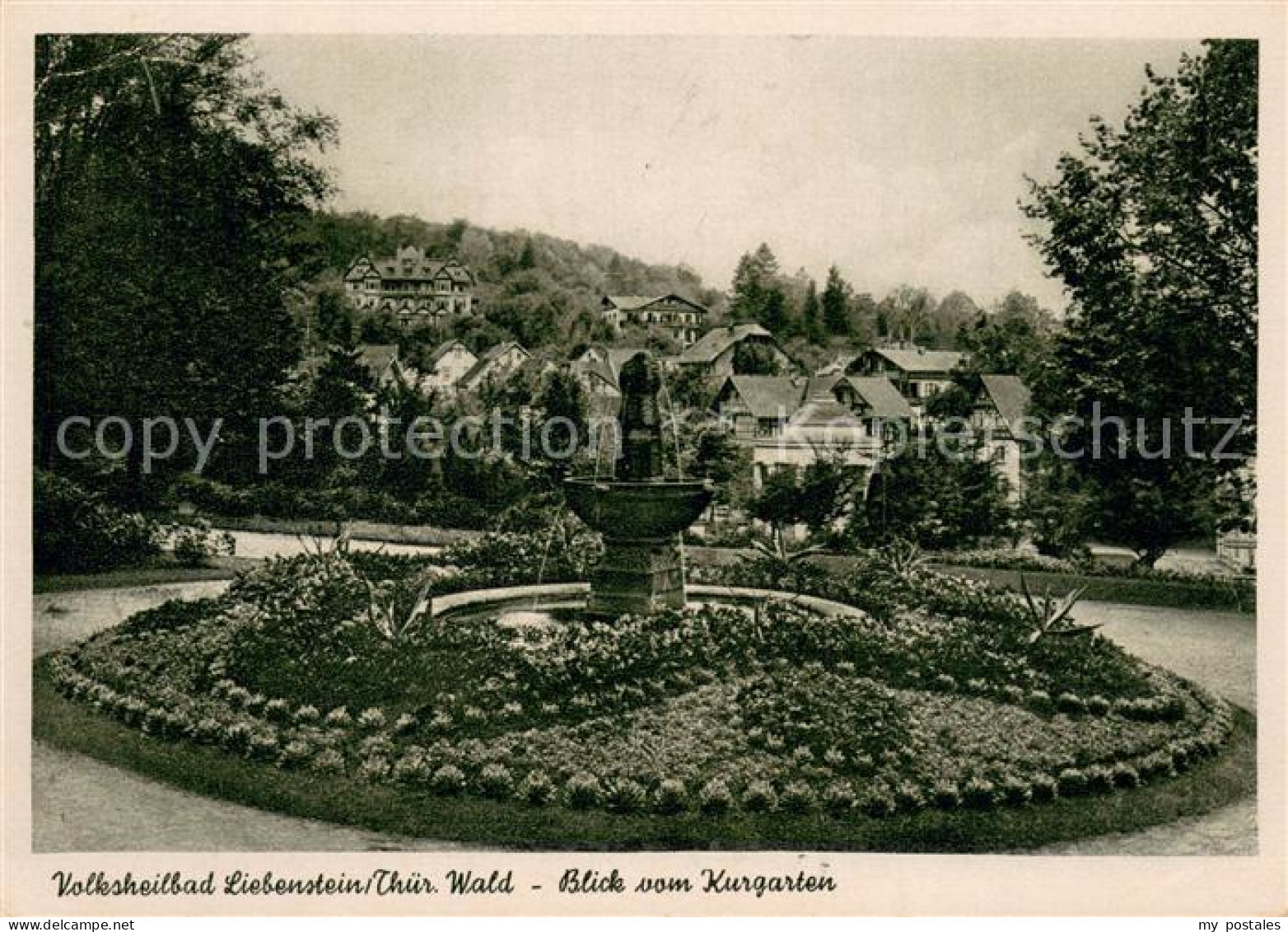 73750832 Bad Liebenstein Blick Vom Kurgarten Bad Liebenstein - Bad Liebenstein