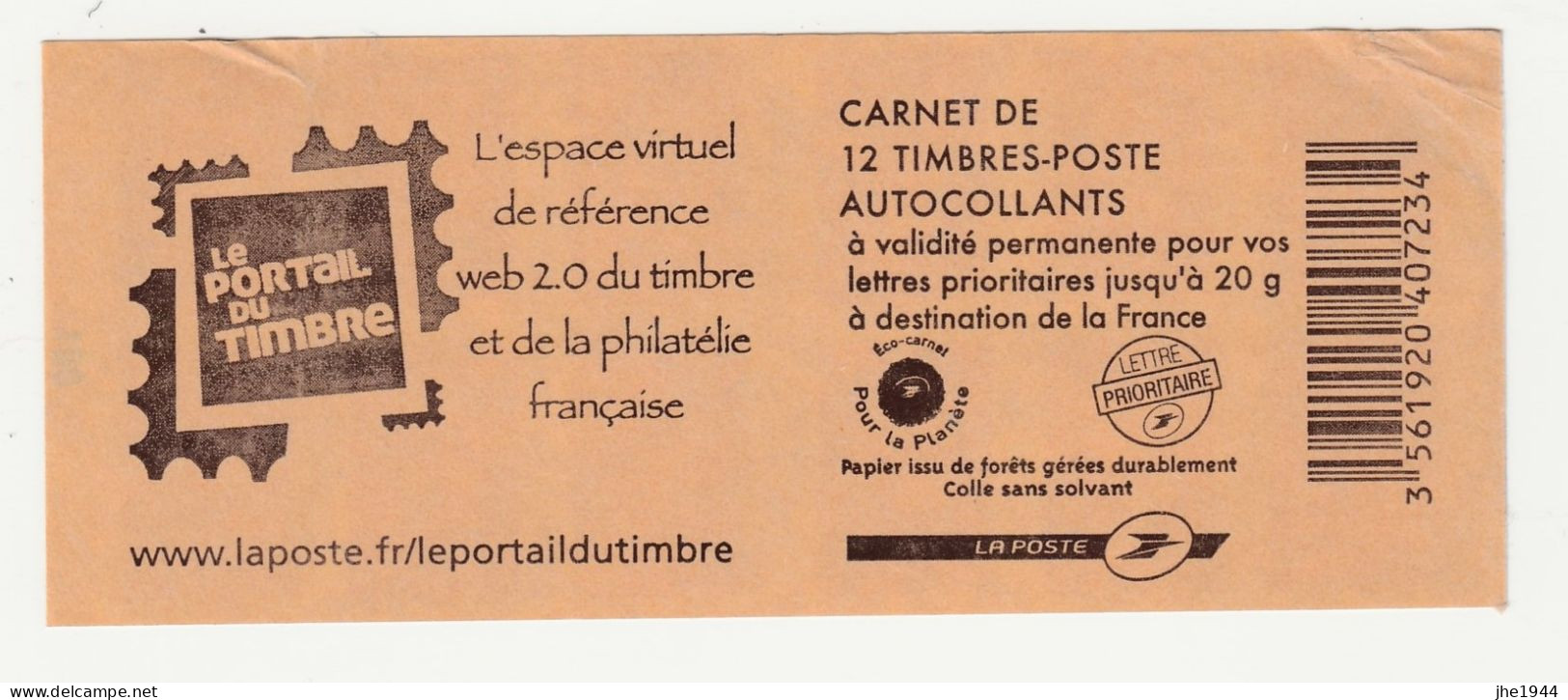 France Carnet N° 590-C4 ** L'espace Virtuel De Reference.... - Andere & Zonder Classificatie