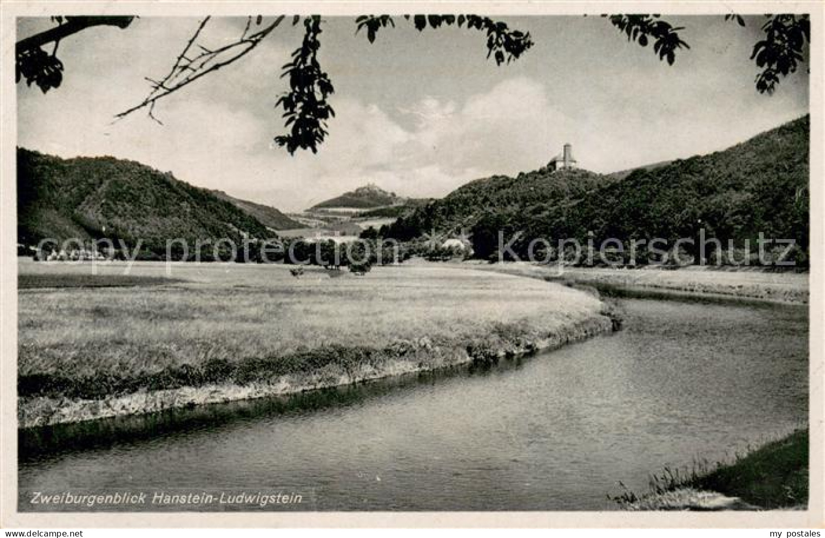 73750666 Hanstein Ludwigstein Zweiburgenblick  - Autres & Non Classés