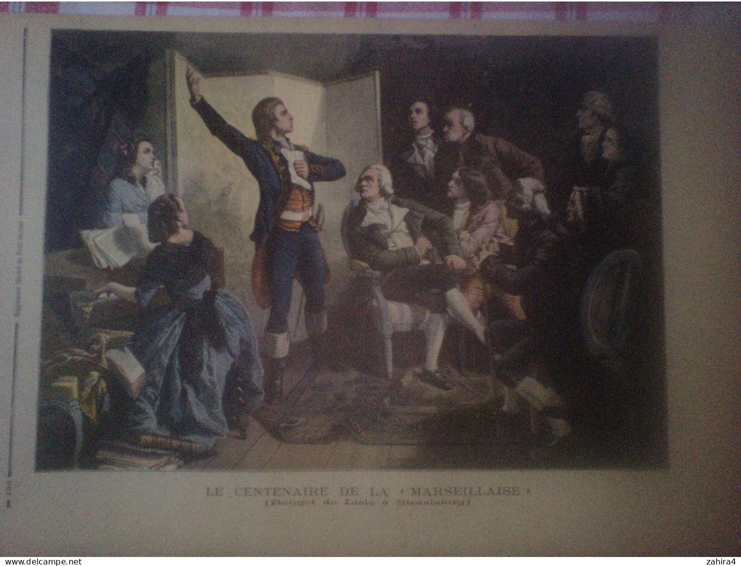 Petit Journal 74 Behanzin Roi Dahomey Centenaire La Marseillaise Rouget D Lisle Strasbourg Chanson La Jeune Armée Duvert - Riviste - Ante 1900