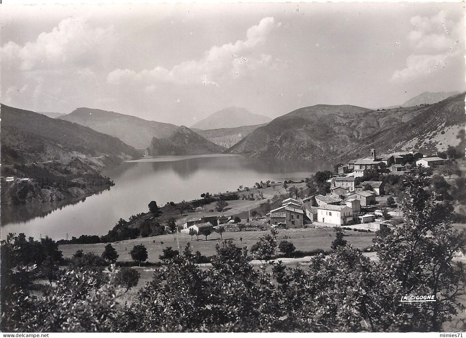 CP SAINT JULIEN DU VERDON Le Lac De Castillon - Sonstige & Ohne Zuordnung