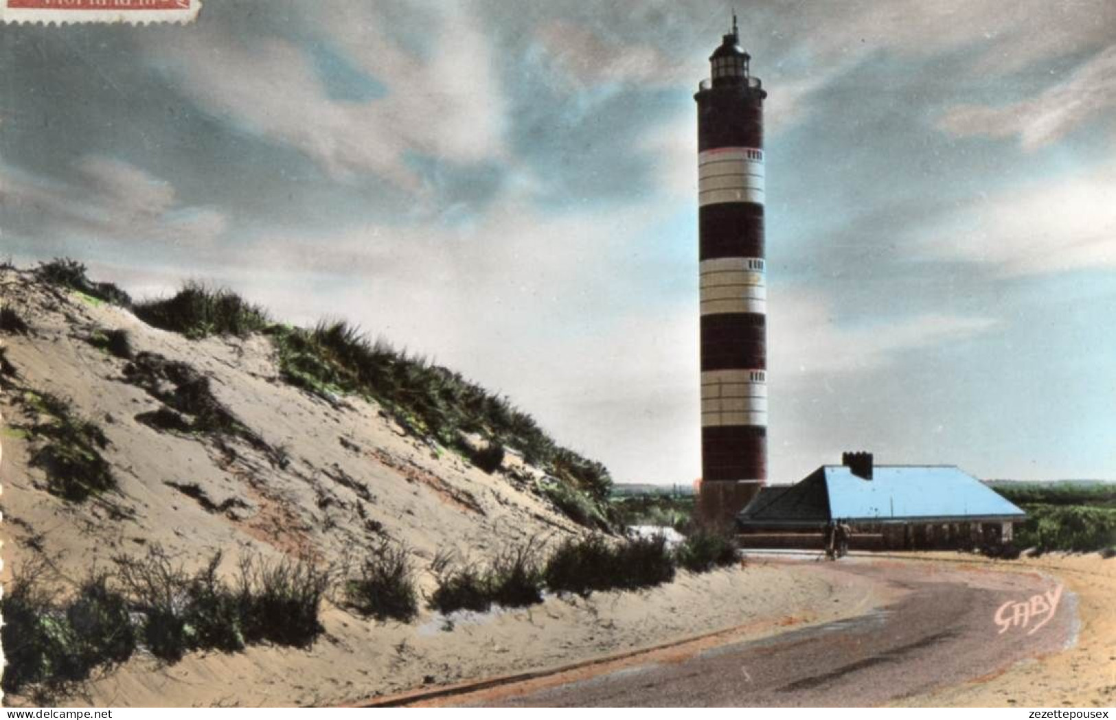 40907-ZE-62-BERCK-PLAGE-Le Phare Vu Des Dunes - Berck