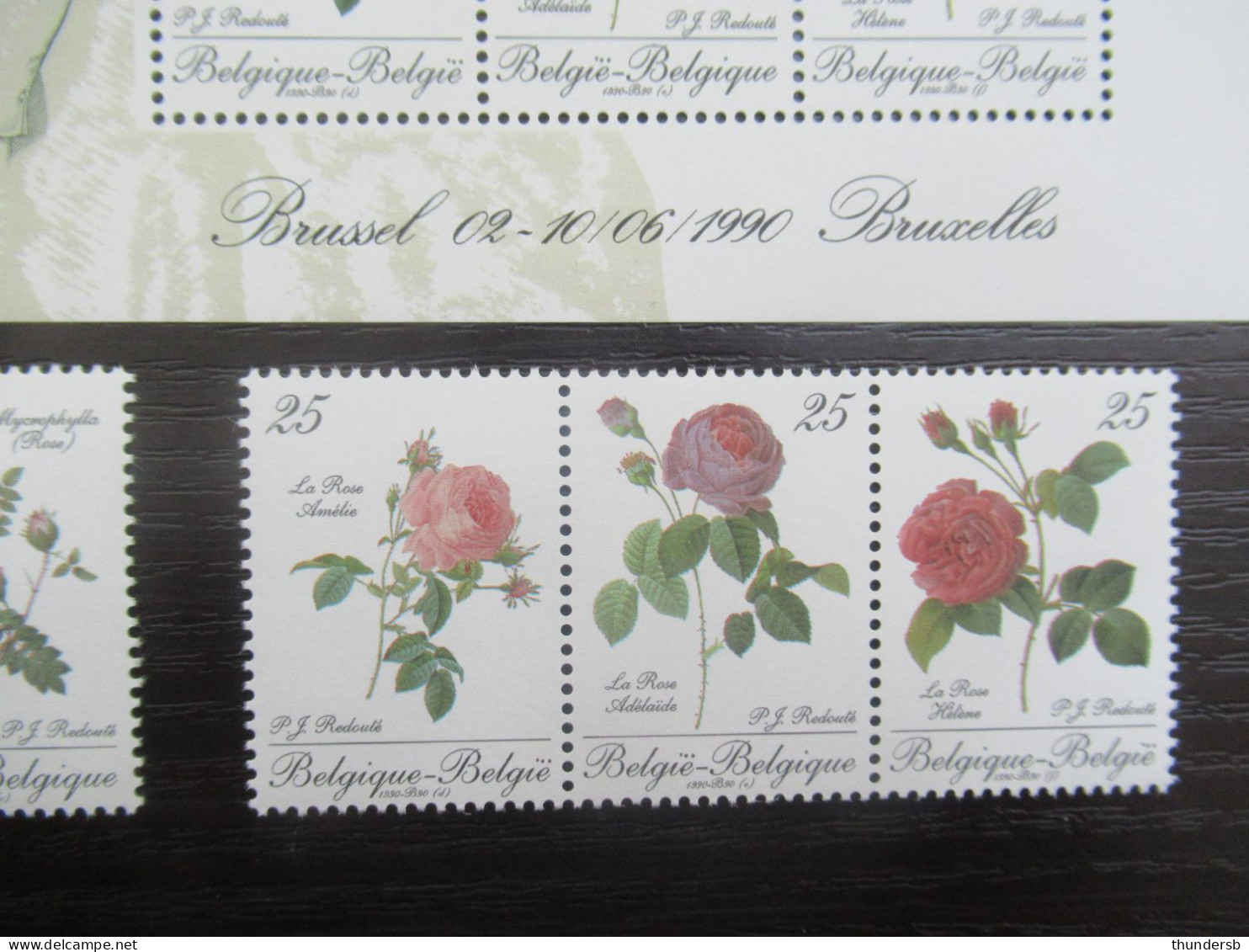 2370/75 En BL67 'Rozen - Redouté' - Postfris ** - Face Value: 11 Euro - Unused Stamps