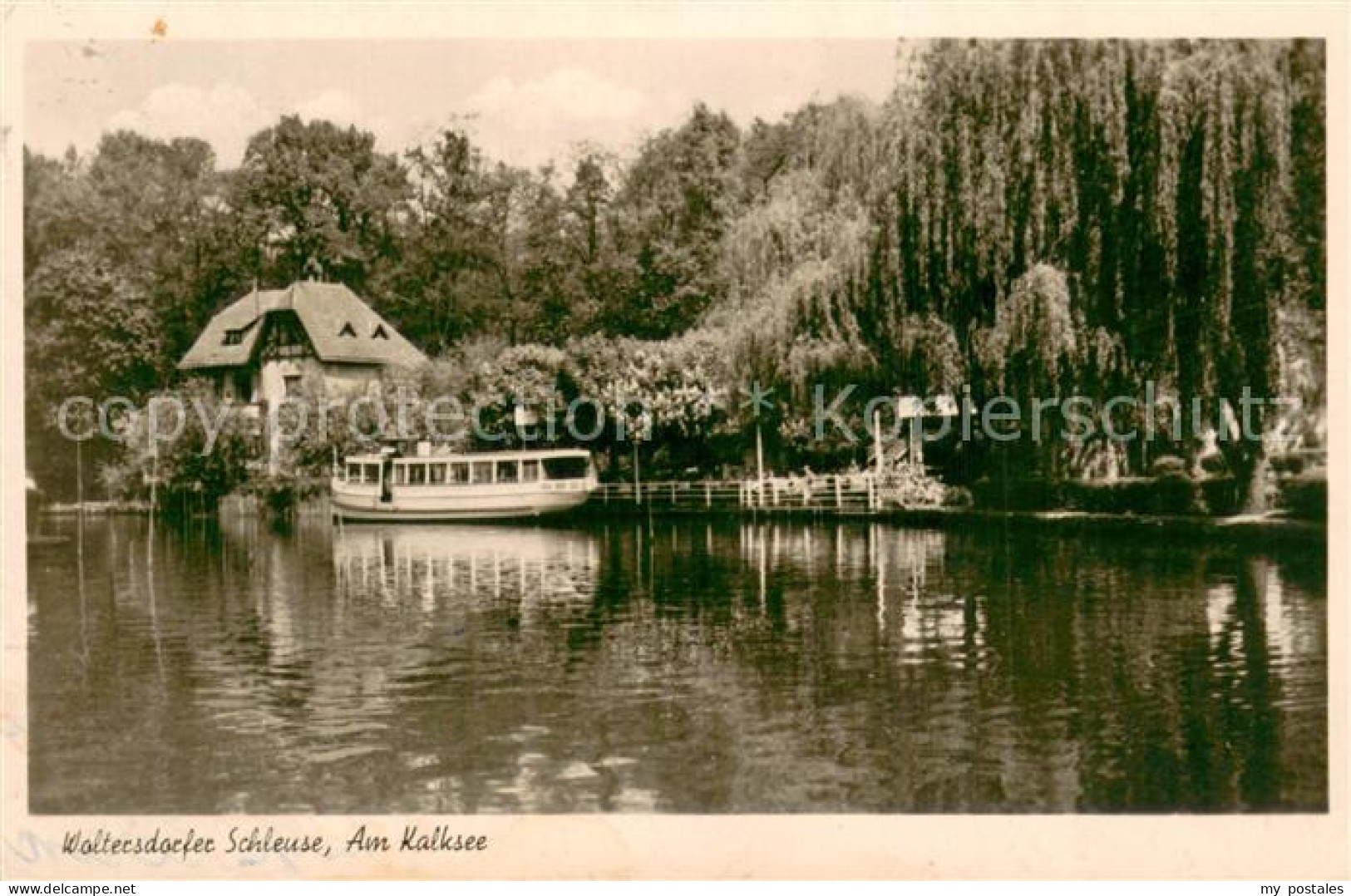 73750370 Waltersdorf Bad Schandau Waltersdorfer Schleuse Am Kalksee Waltersdorf  - Bad Schandau