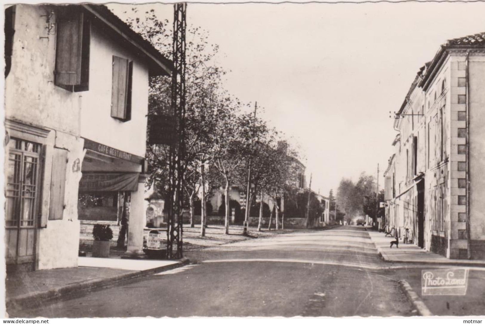 Cazères S/ Adour, La Grand' Rue Et La Place - Sonstige & Ohne Zuordnung