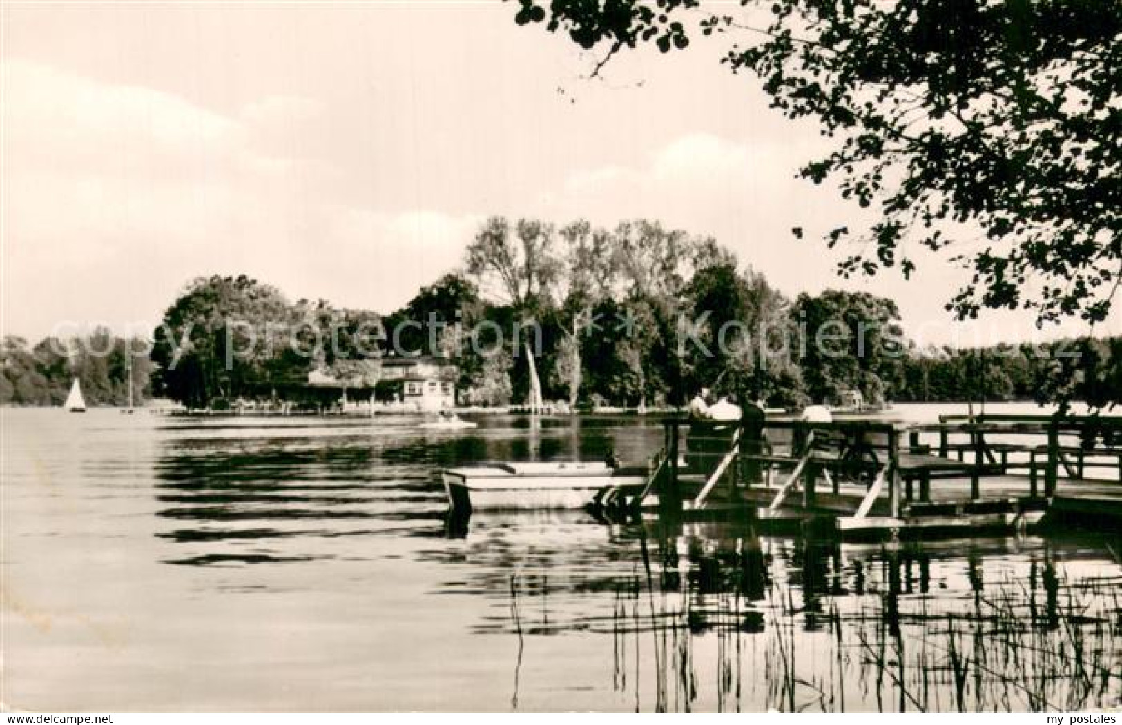 73750367 Kyritz Brandenburg Landungsbruecke Am Untersee Mit Blick Zur Gaststaett - Kyritz