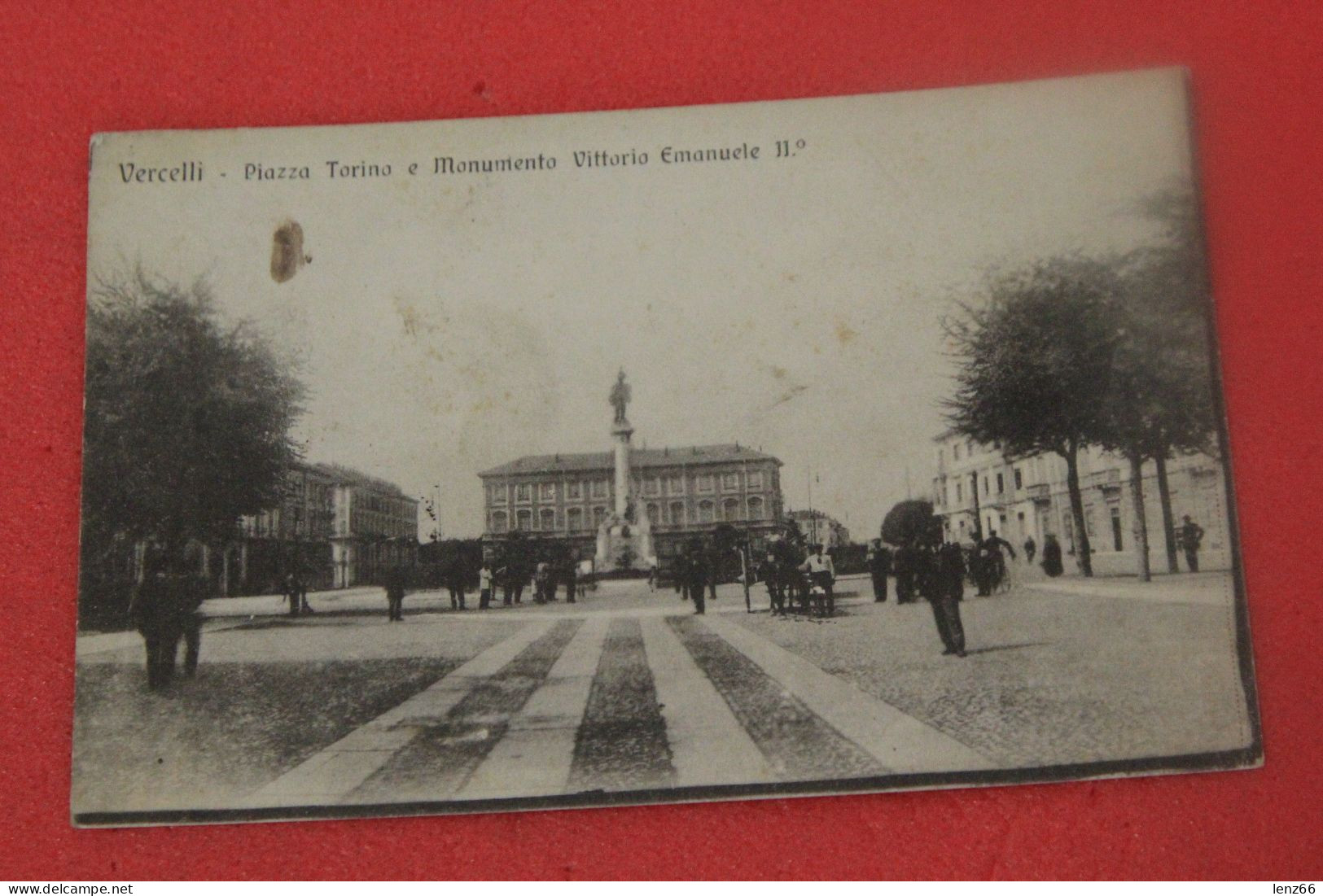 Vercelli Piazza Torino 1919 Ed. Larizzate - Vercelli