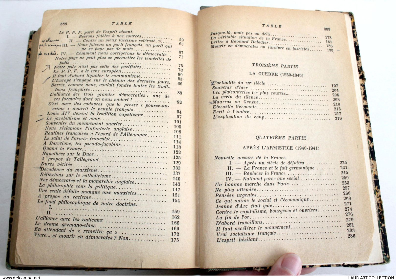 CHRONIQUE POLITIQUE 1934-1942 Par DRIEU LA ROCHELLE, 5e EDITION 1943 GALLIMARD / ANCIEN LIVRE XXe SIECLE (2603.131) - Politique