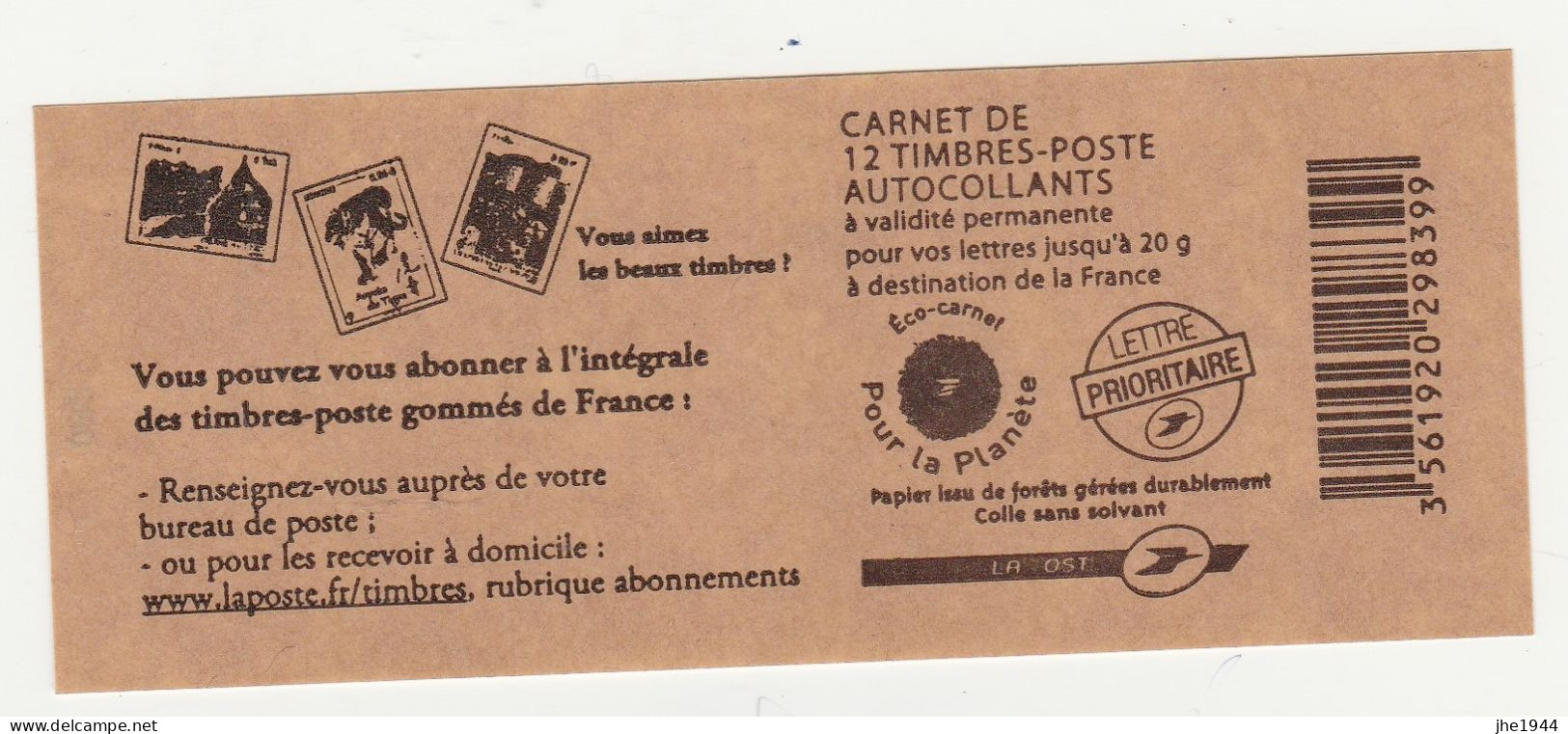 France Carnet N° 4197-C19 ** Vous Aimez Les Beaux Timbres... - Sonstige & Ohne Zuordnung