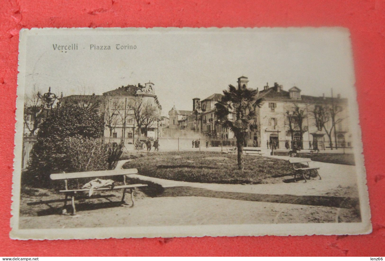 Vercelli Piazza Torino 1921 Ed. Chiais - Vercelli