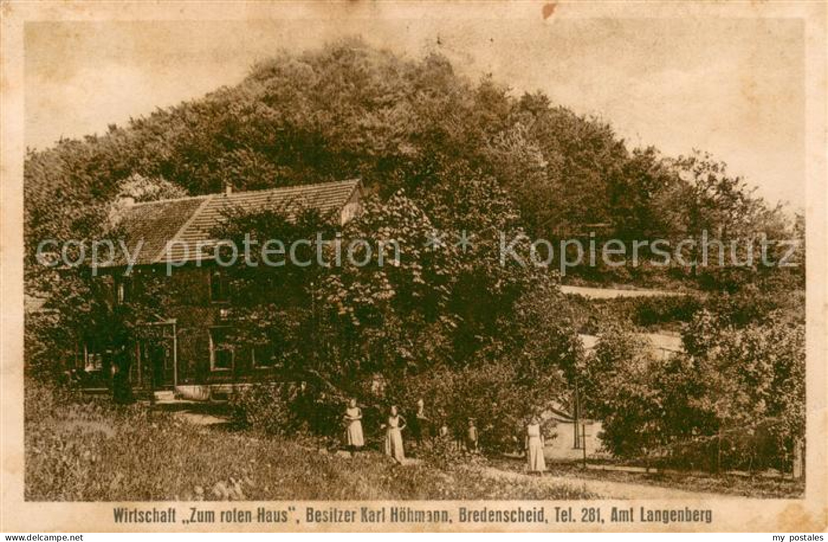 73748729 Bredenscheid Hattingen Wirtschaft Zum Roten Haus Bredenscheid Hattingen - Hattingen