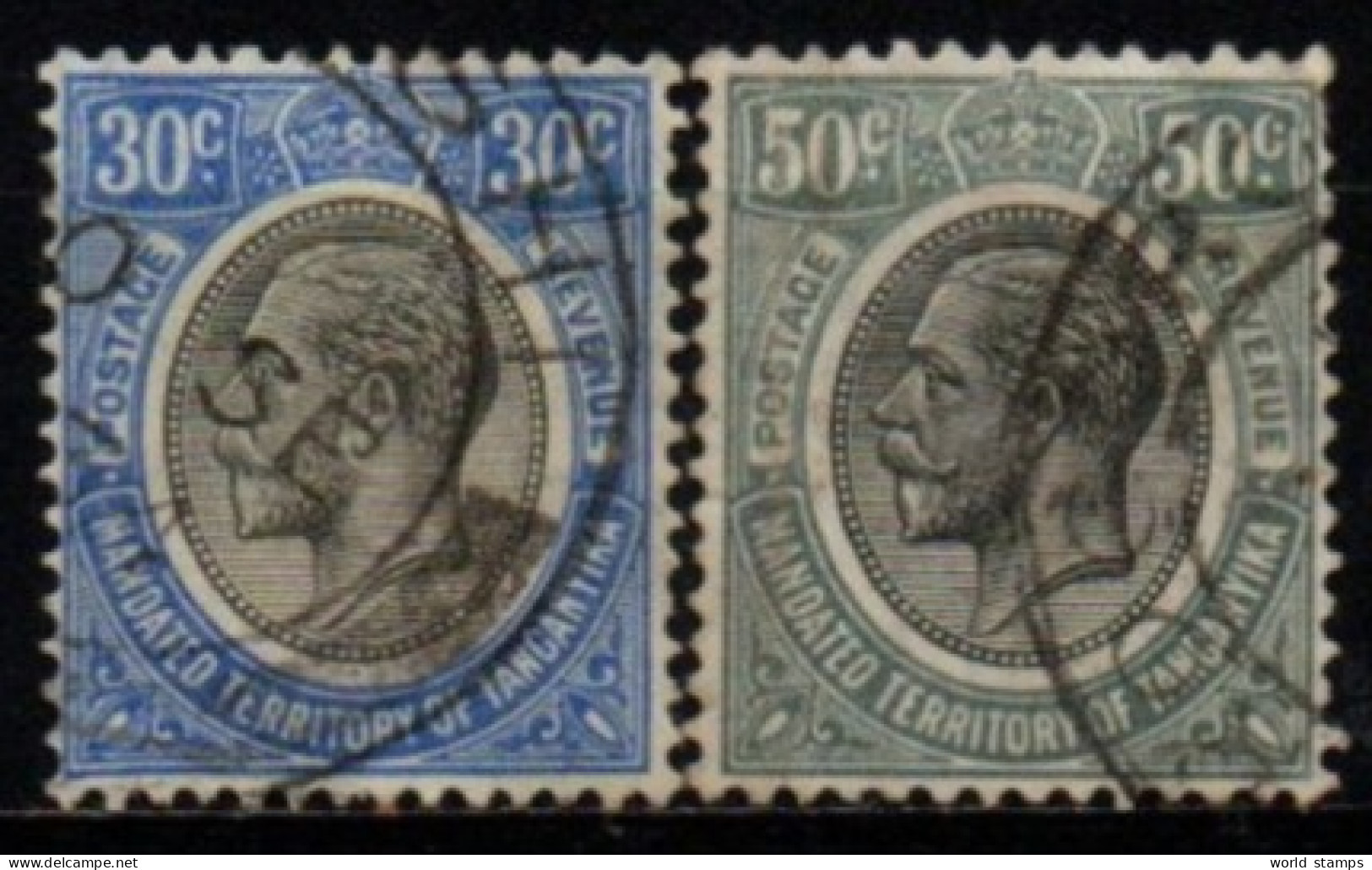 TANGANYIKA 1926-31 O - Tanganyika (...-1932)