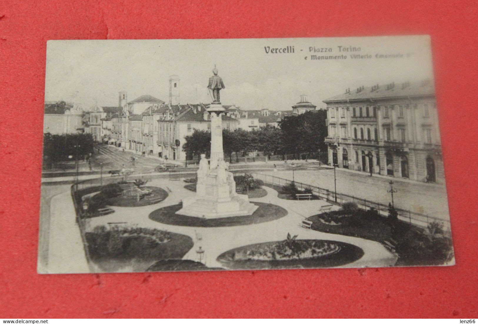 Vercelli Piazza Torino 1913 Ed. Larizzate - Vercelli
