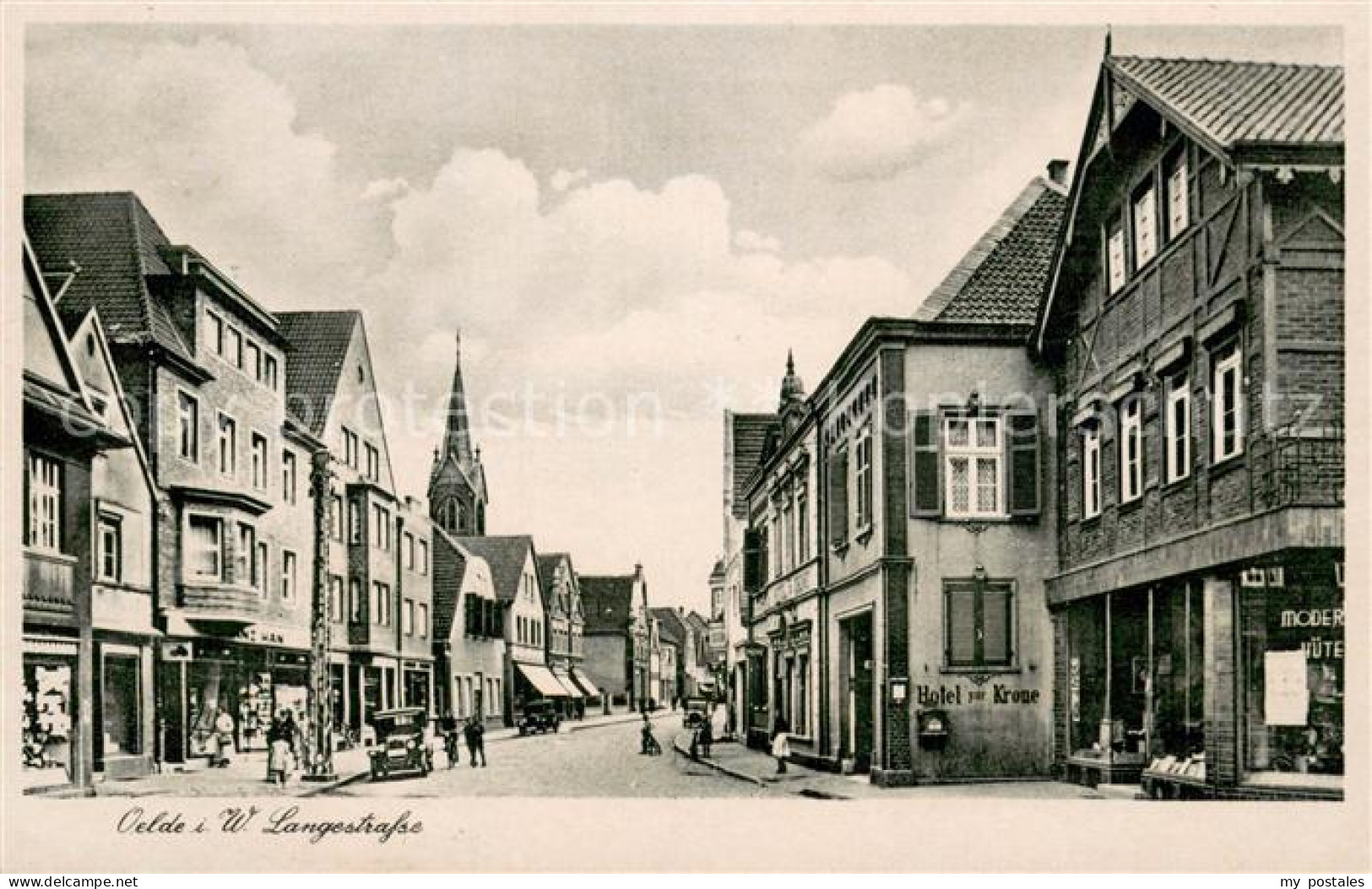 73748711 Oelde Langestrasse Feldpost Oelde - Andere & Zonder Classificatie