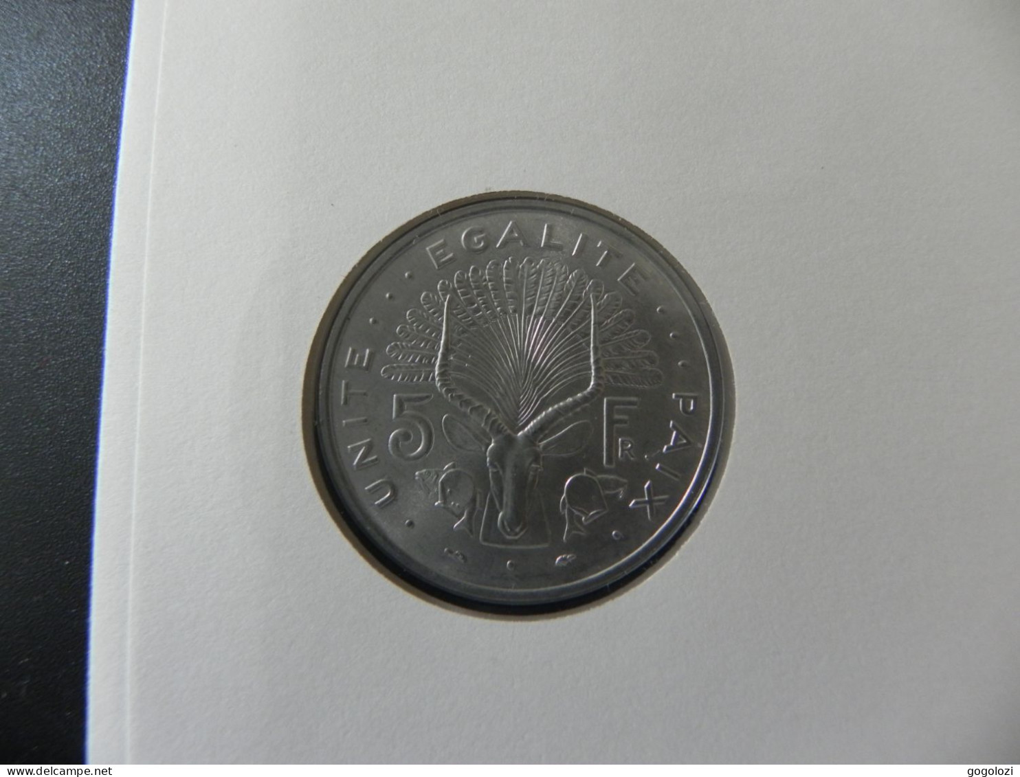 Djibouti 5 Francs 1977 - Numis Letter 1987 - Gibuti