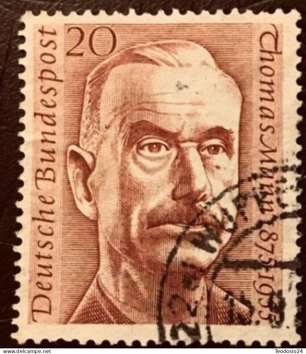 RFA 1956 ALEMANIA  (THOMAS MANN) - Oblitérés