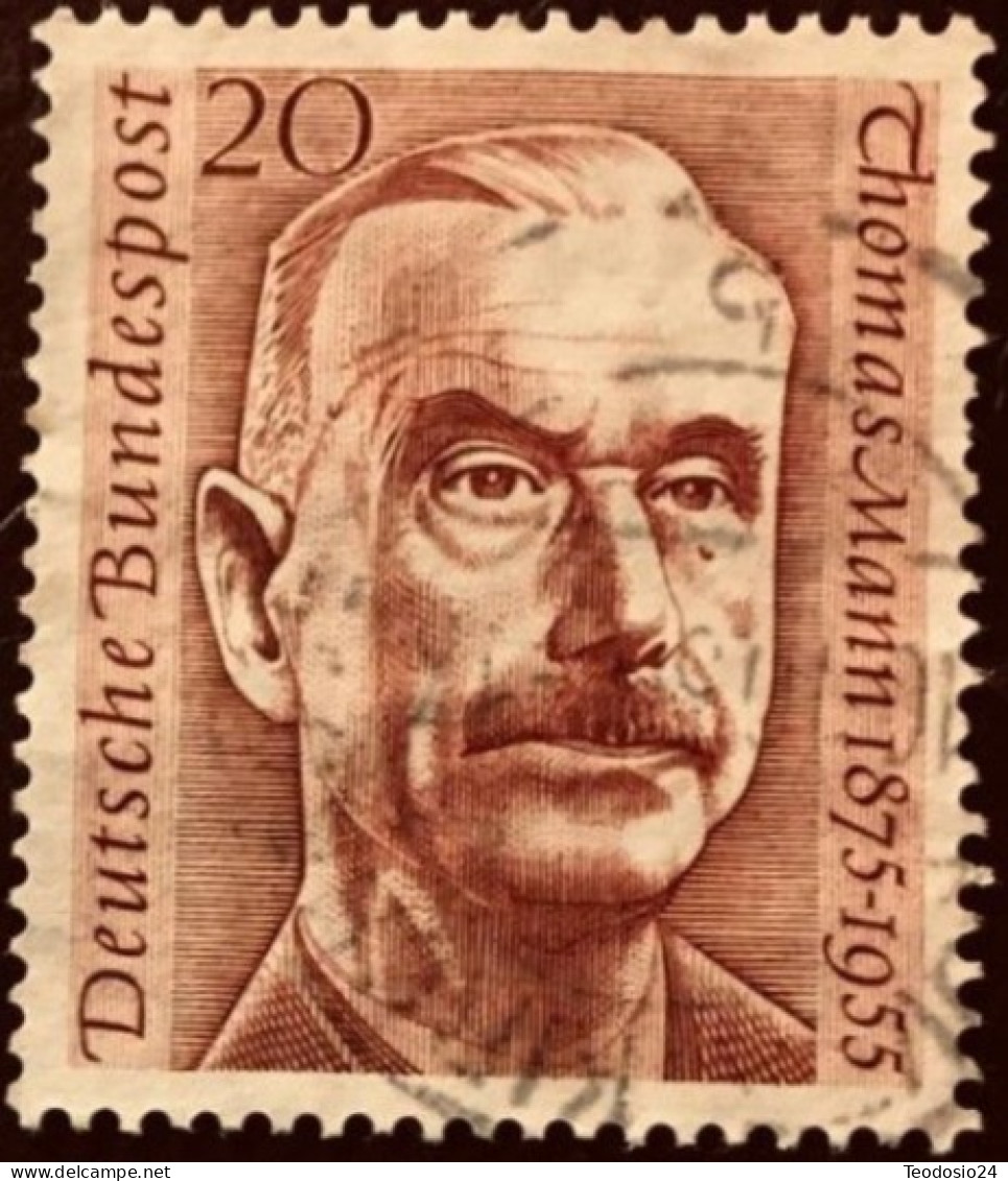 RFA 1956 ALEMANIA  (THOMAS MANN) - Used Stamps