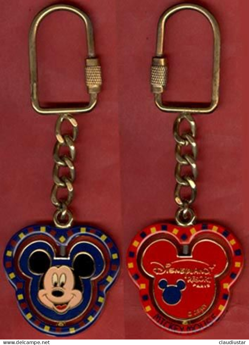 ** PORTE - CLEFS  MICKEY  MOUSE  -  DISNEYLAND ** - Porte-clefs