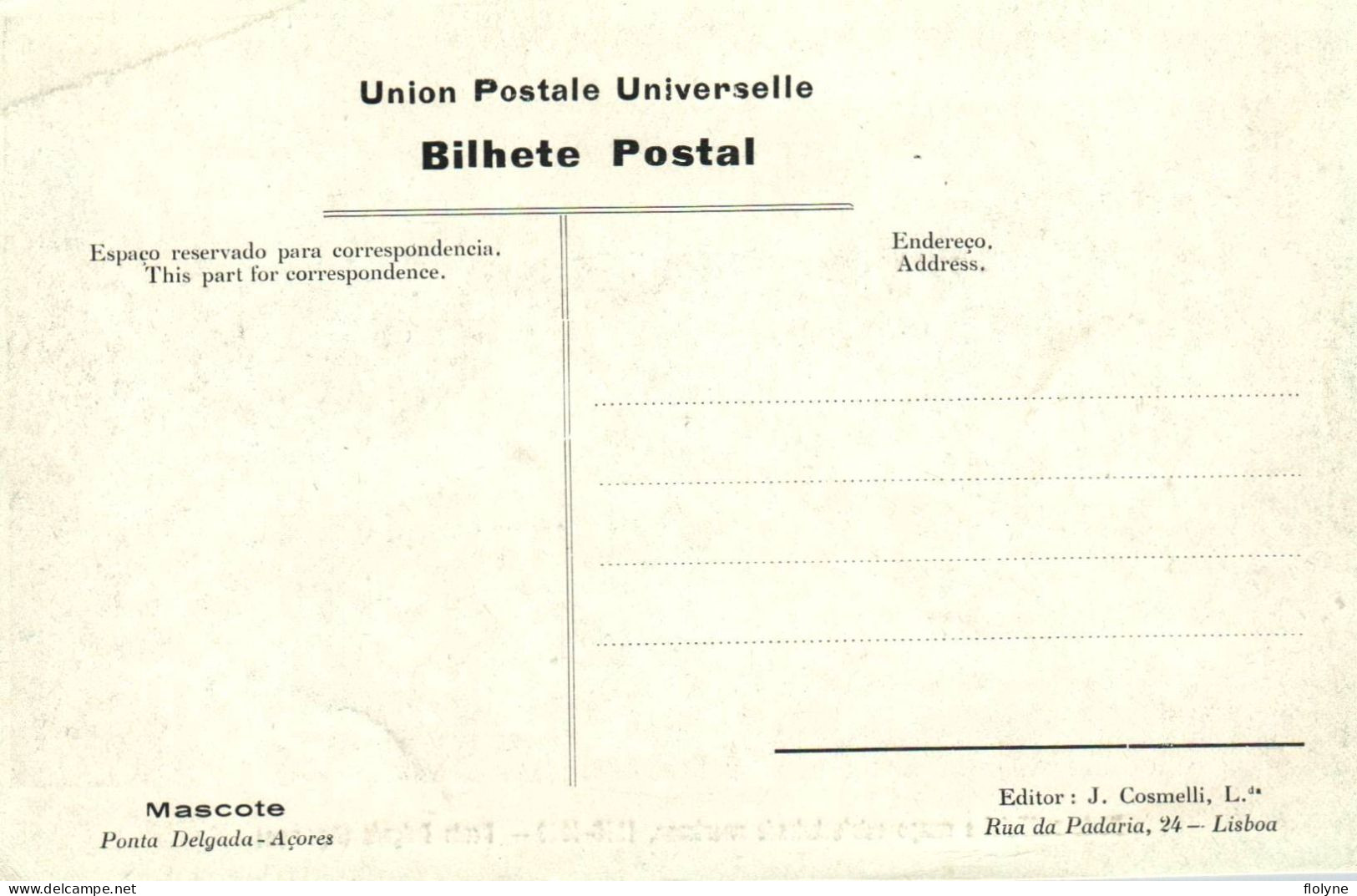 Ponta Delgada - Açores - Porto Artificial E Campo Entrincheirado Americano - 1918 1919 - Portugal - Açores