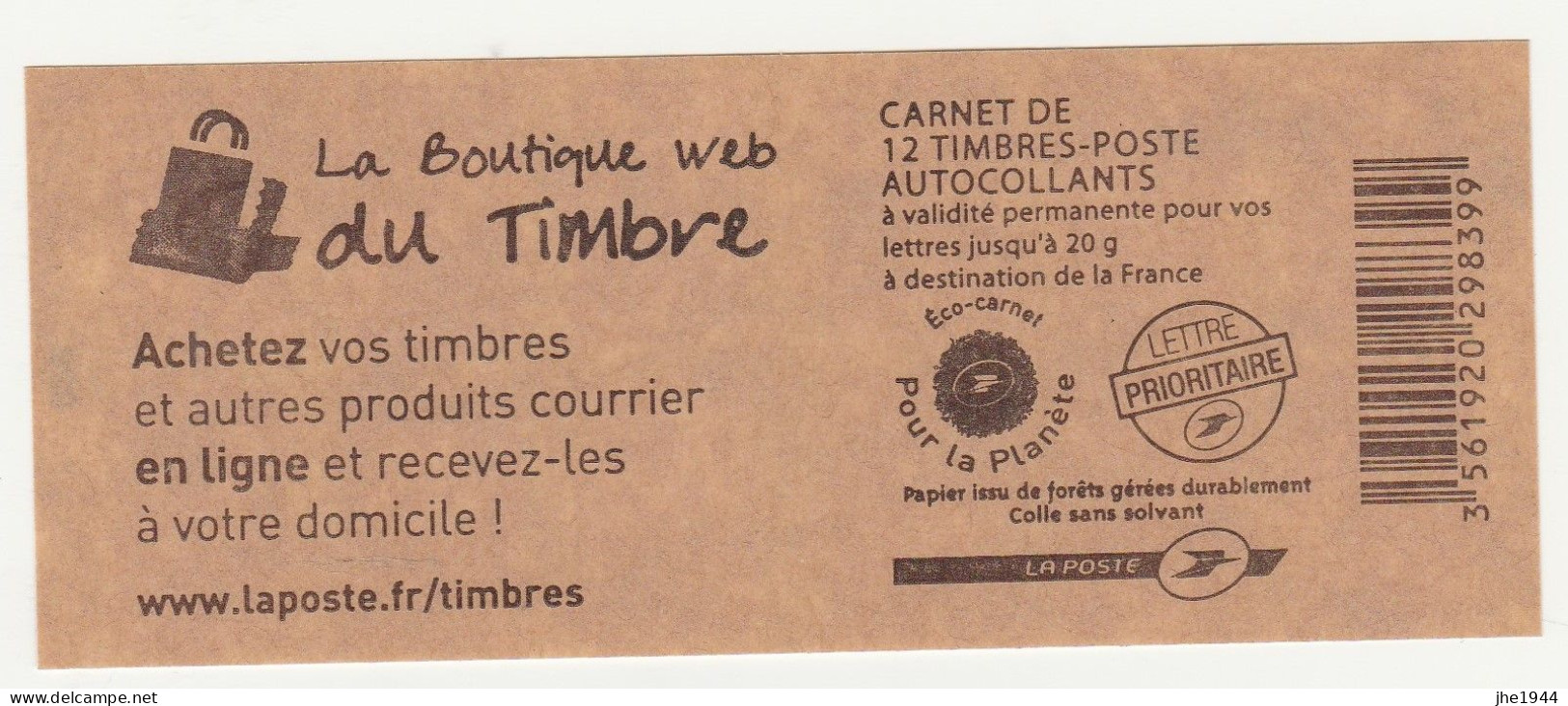 France Carnet N° 4197-C14 ** La Boutique Web Du Timbre - Altri & Non Classificati