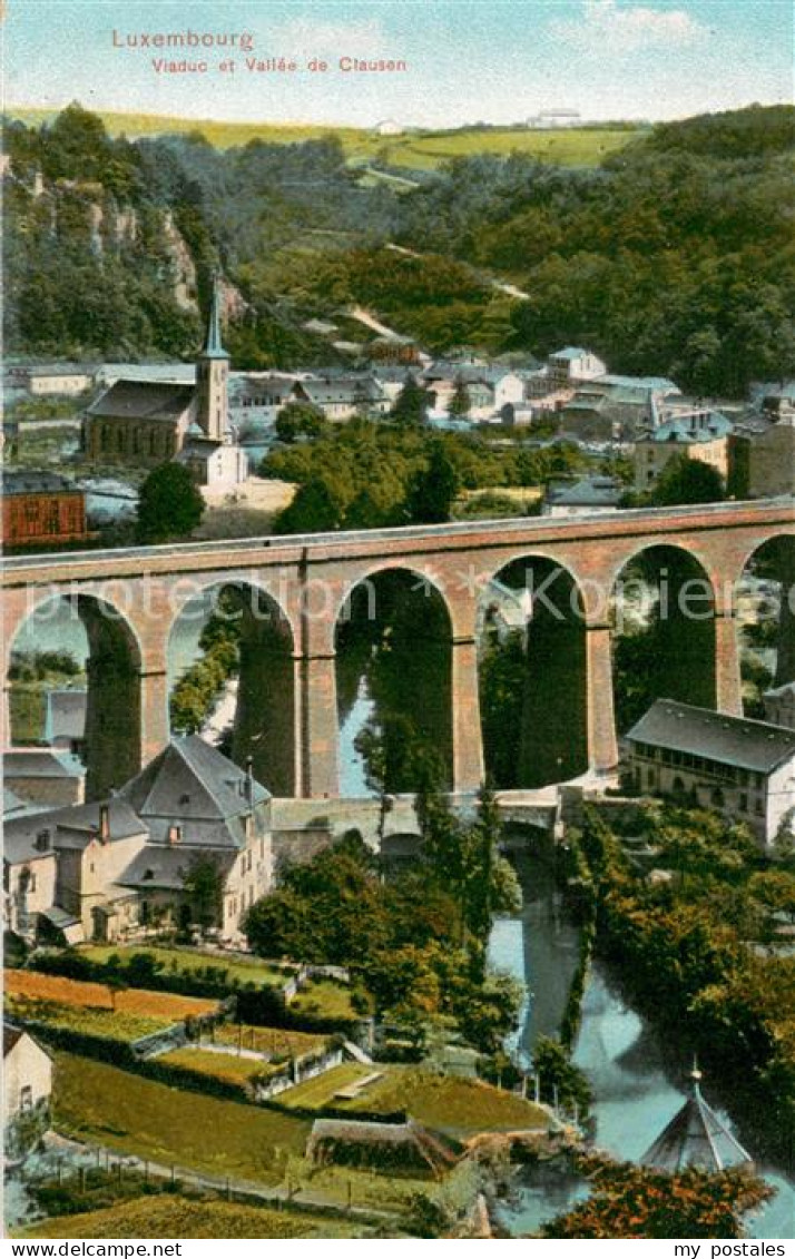 73748215 Clausen_Luxembourg Viaduc Et Vallee De Clausen - Other & Unclassified