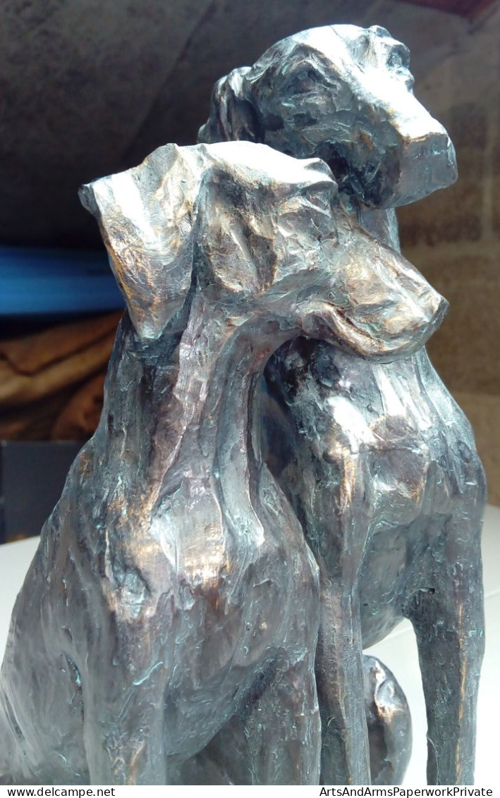 Sculpture: Chiens/ Sculpture: Dogs/ Sculptuur: Honden/ Skulptur: Hunde - Andere & Zonder Classificatie