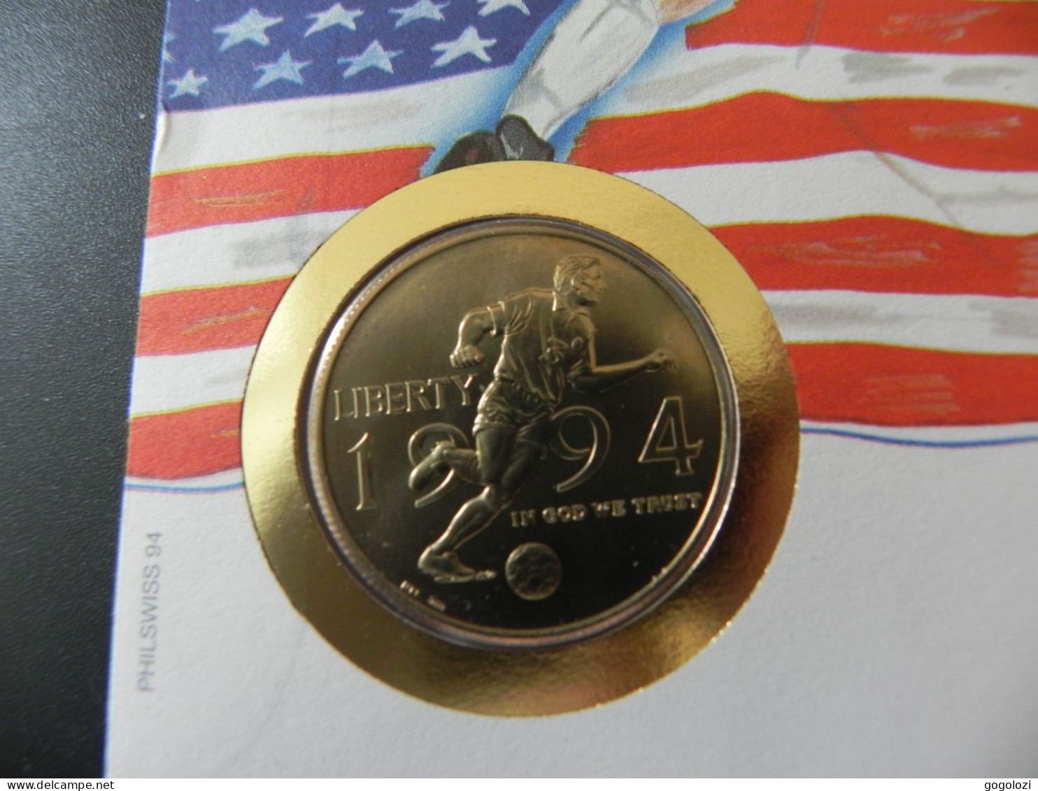 USA 1/2 Dollar 1994 - Football World Cup 1994 - Numis Letter - Gedenkmünzen